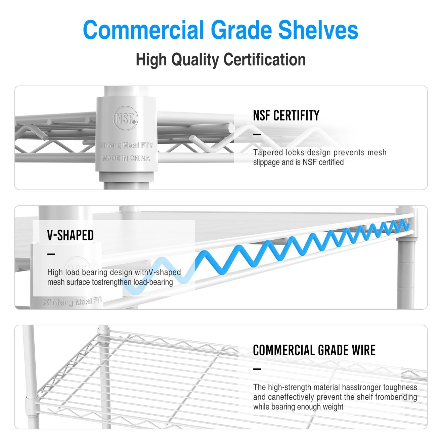 Siavonce FZ65925 Free-Standing-Shelving - View #7