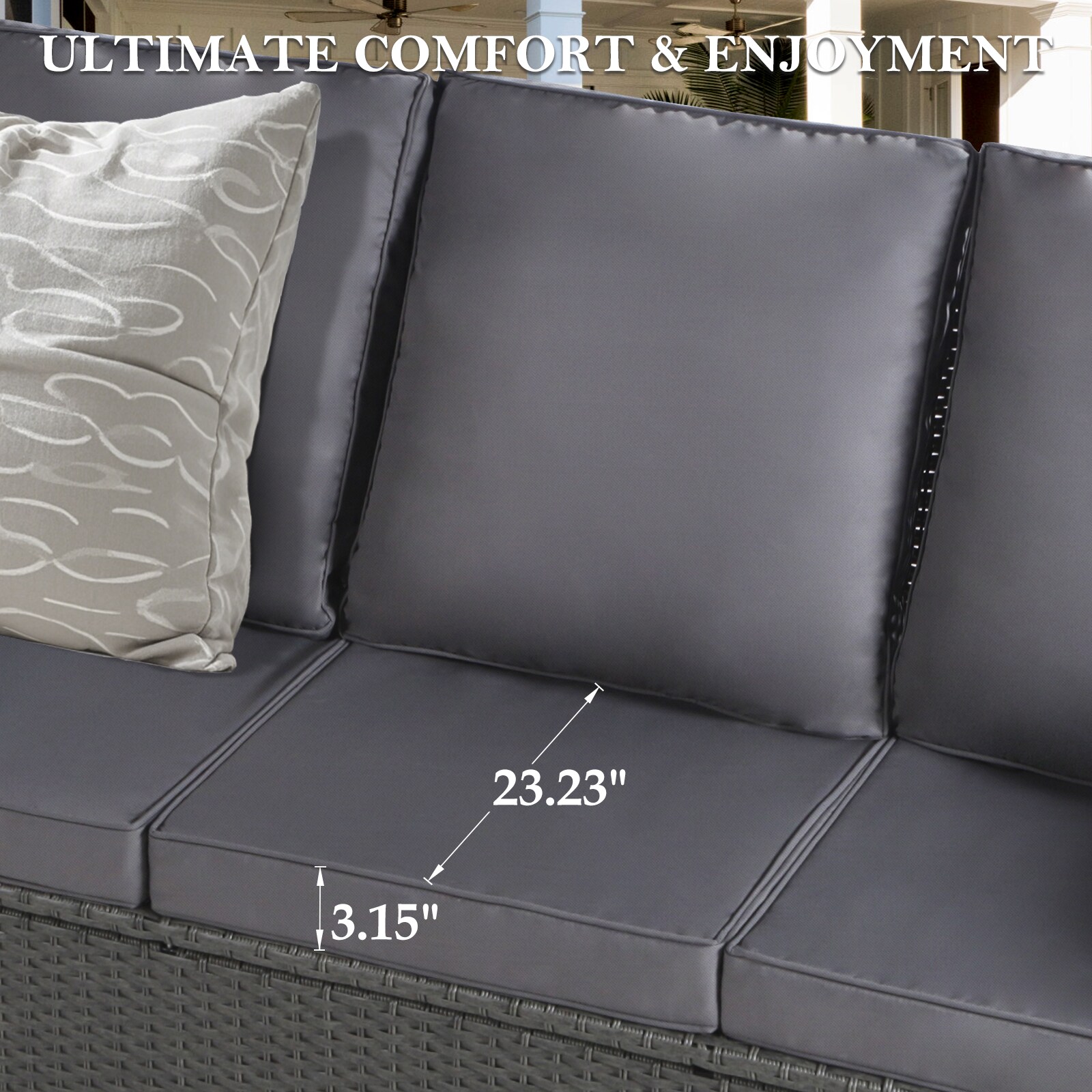 NOBLEMOOD LS-2031GR Patio-Conversation-Sets - View #5