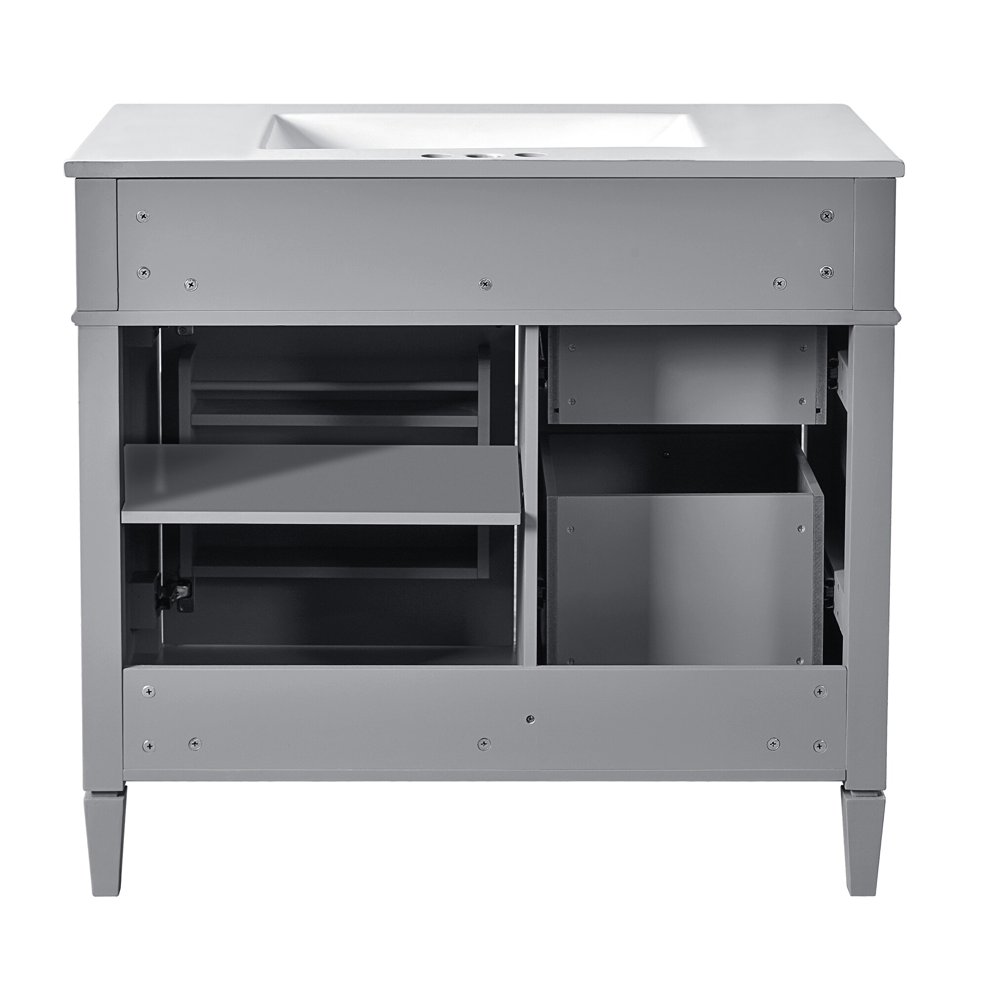 CASAINC MS-30036-CAB-WH-1 Bath-Vanity-Combo - View #13