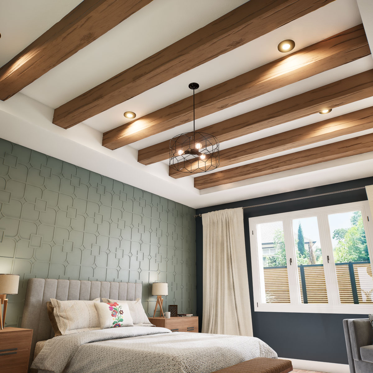 Ekena Millwork BMRW3C0060X080X120TF Faux-Beams - View #8