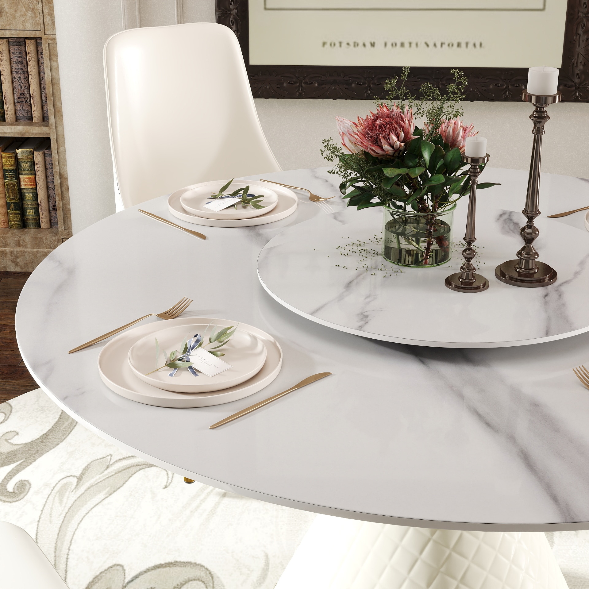 BuotiqHom DH-AT-150W80W-2W Dining-Tables - View #7