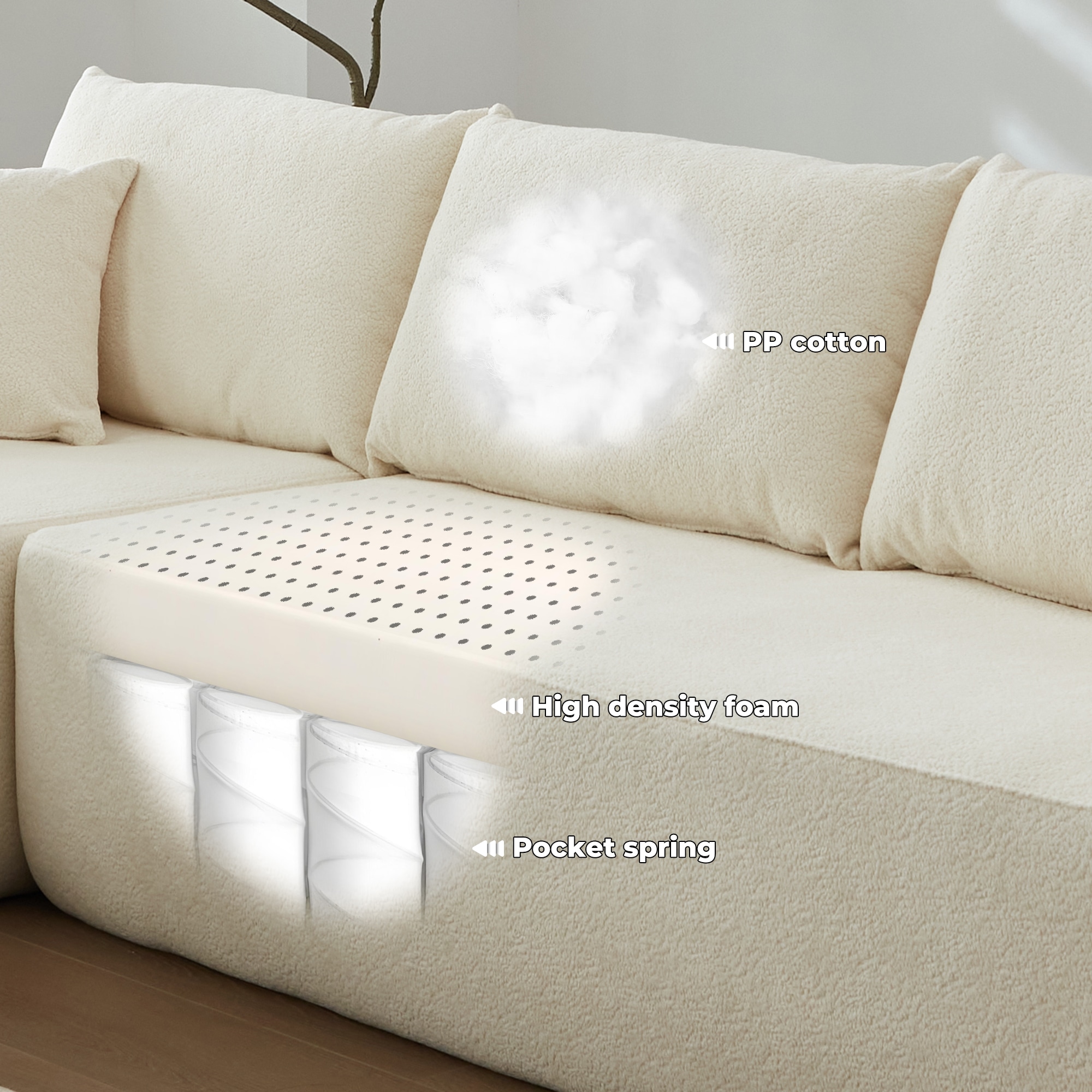weaxty HMB2V100R Sofas-Loveseats - View #4