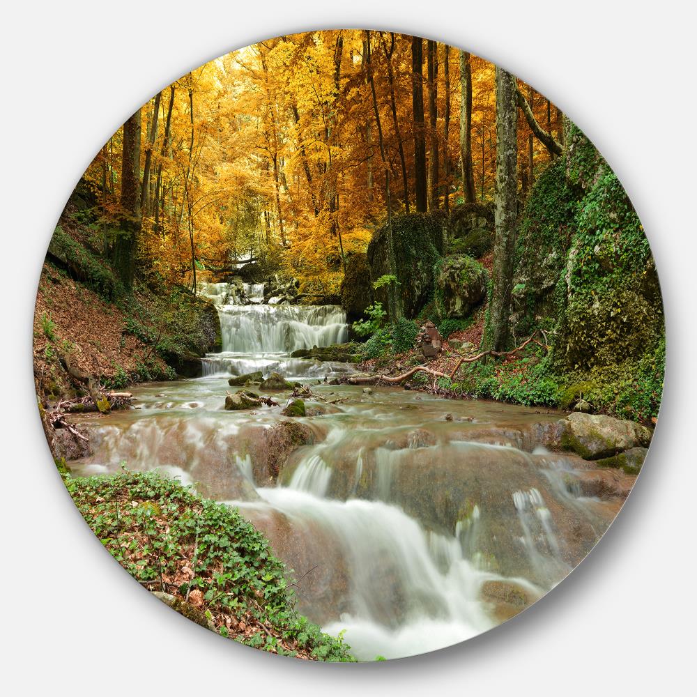 Designart MT14860-C23 23-in H x 23-in W Landscape Metal Print