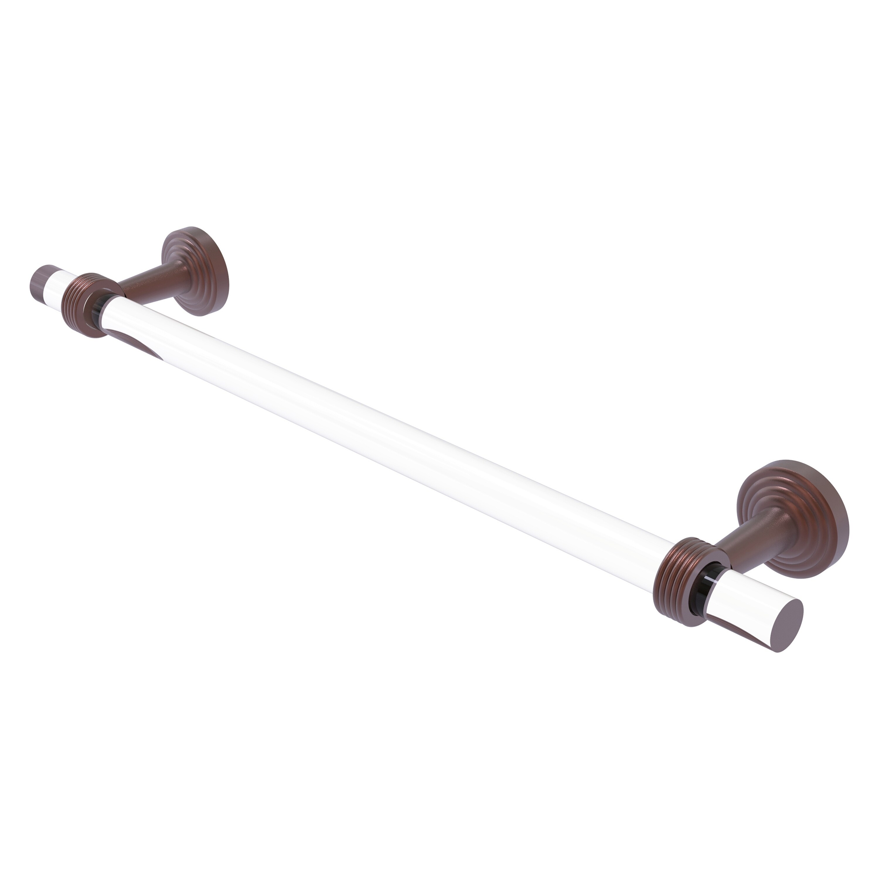 Allied Brass PB-41G-36-CA Pacific Beach 36-in Antique Copper Wall mount Single Towel Bar
