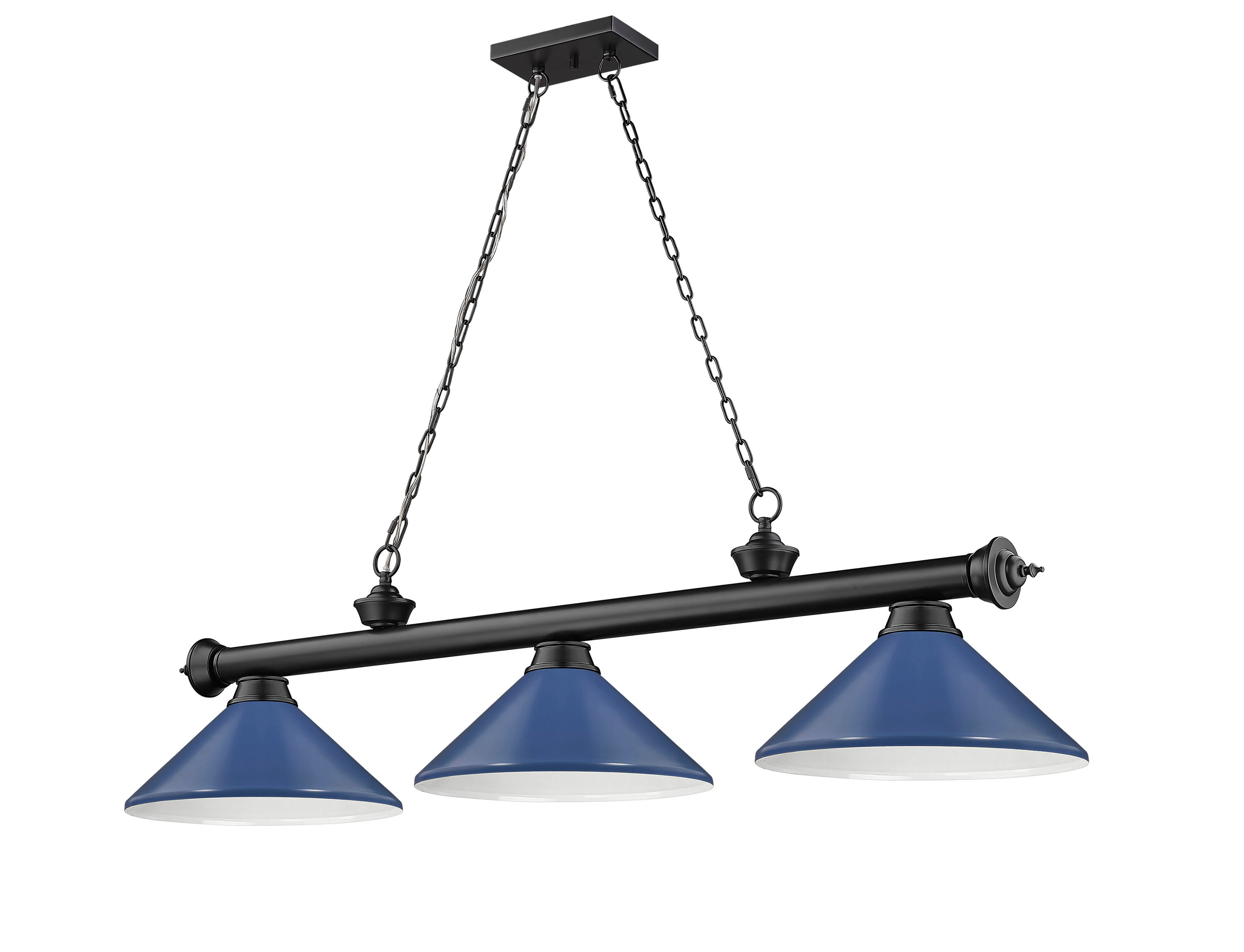 Z-Lite 2306-3MB-MNB Pool-Table-Lighting - View #5