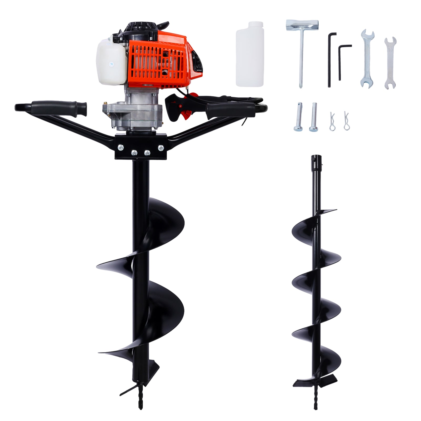 Siavonce XH00063 63-cc 1-man Auger Powerheads Auger Powerhead with 3/4-in Bit