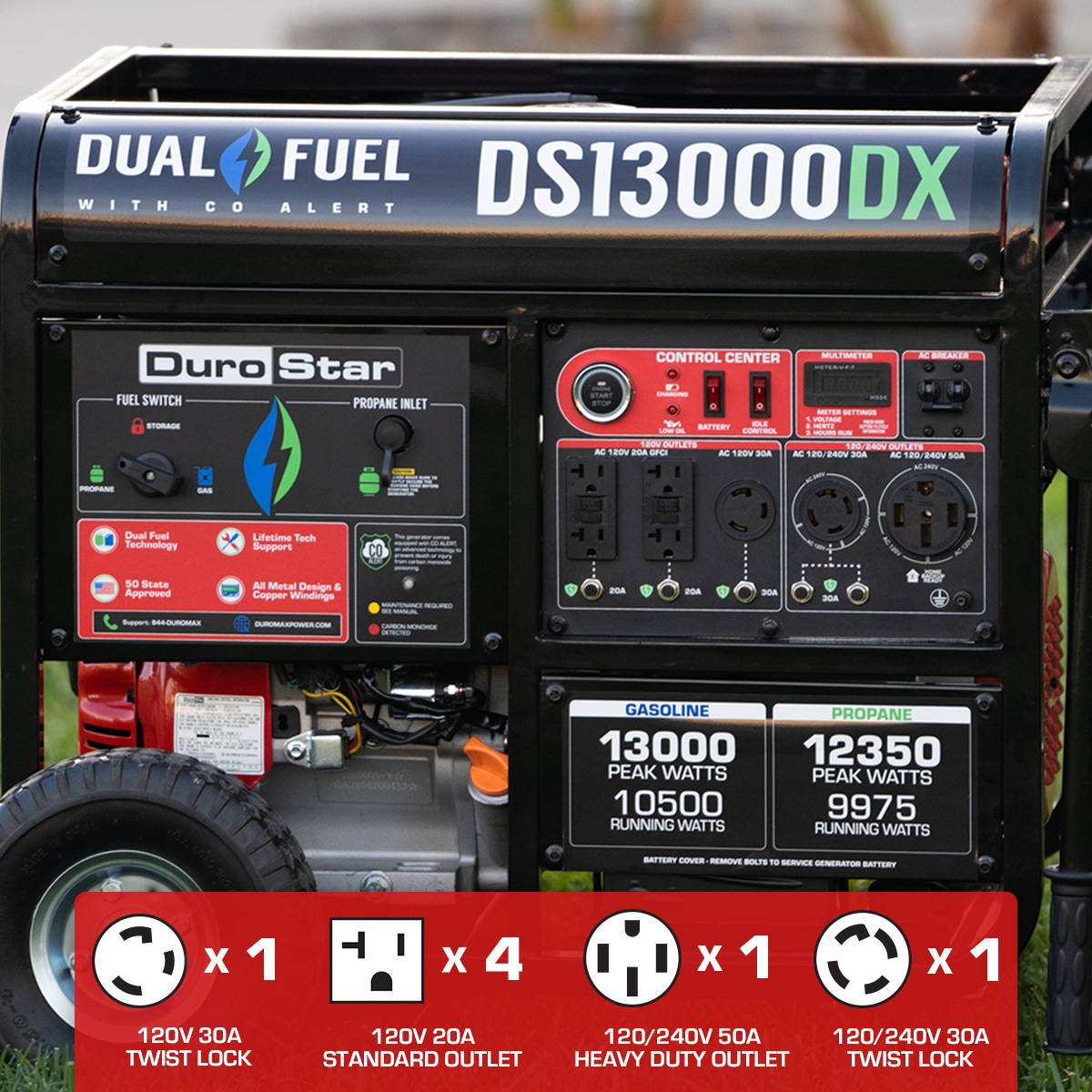 DuroStar DS13000DX Portable-Generators - View #7