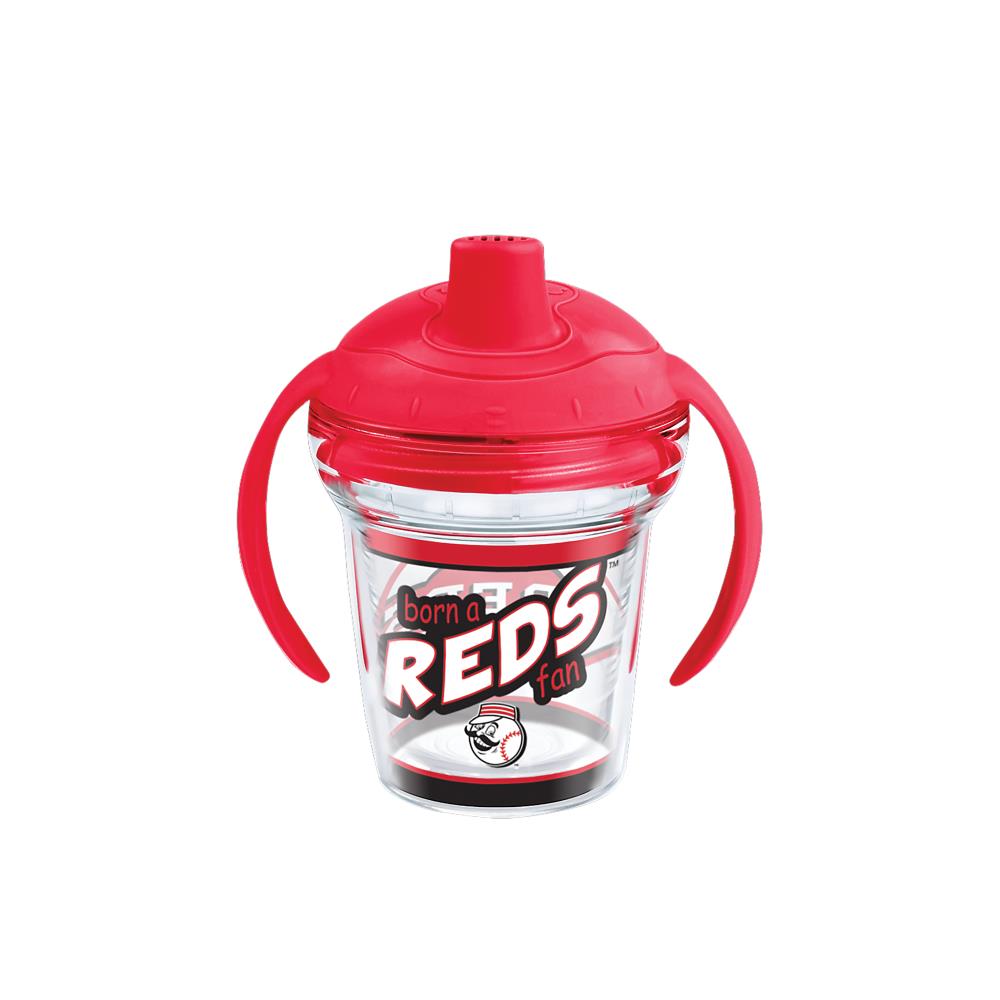 Tervis 1294452 Cincinnati Reds MLB 6-fl oz Plastic Travel Mug