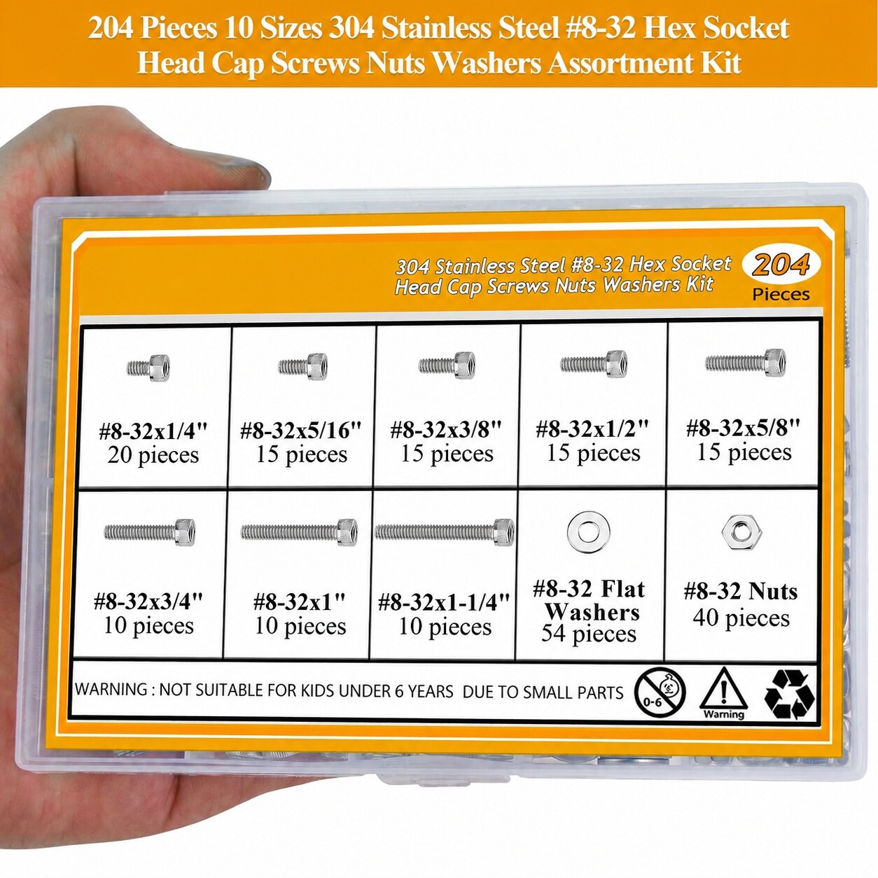 KHKFY LKH0819H360 Metric-Machine-Screws - View #6