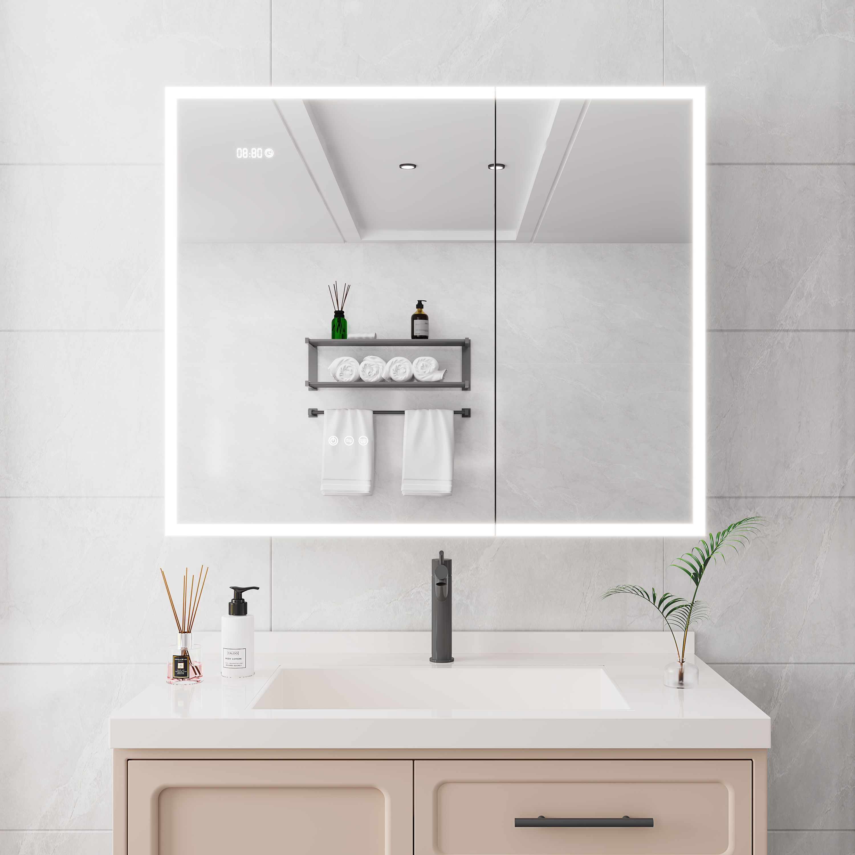 WELLFOR AMYD04-3630 Bathroom-Medicine-Cabinets - View #7