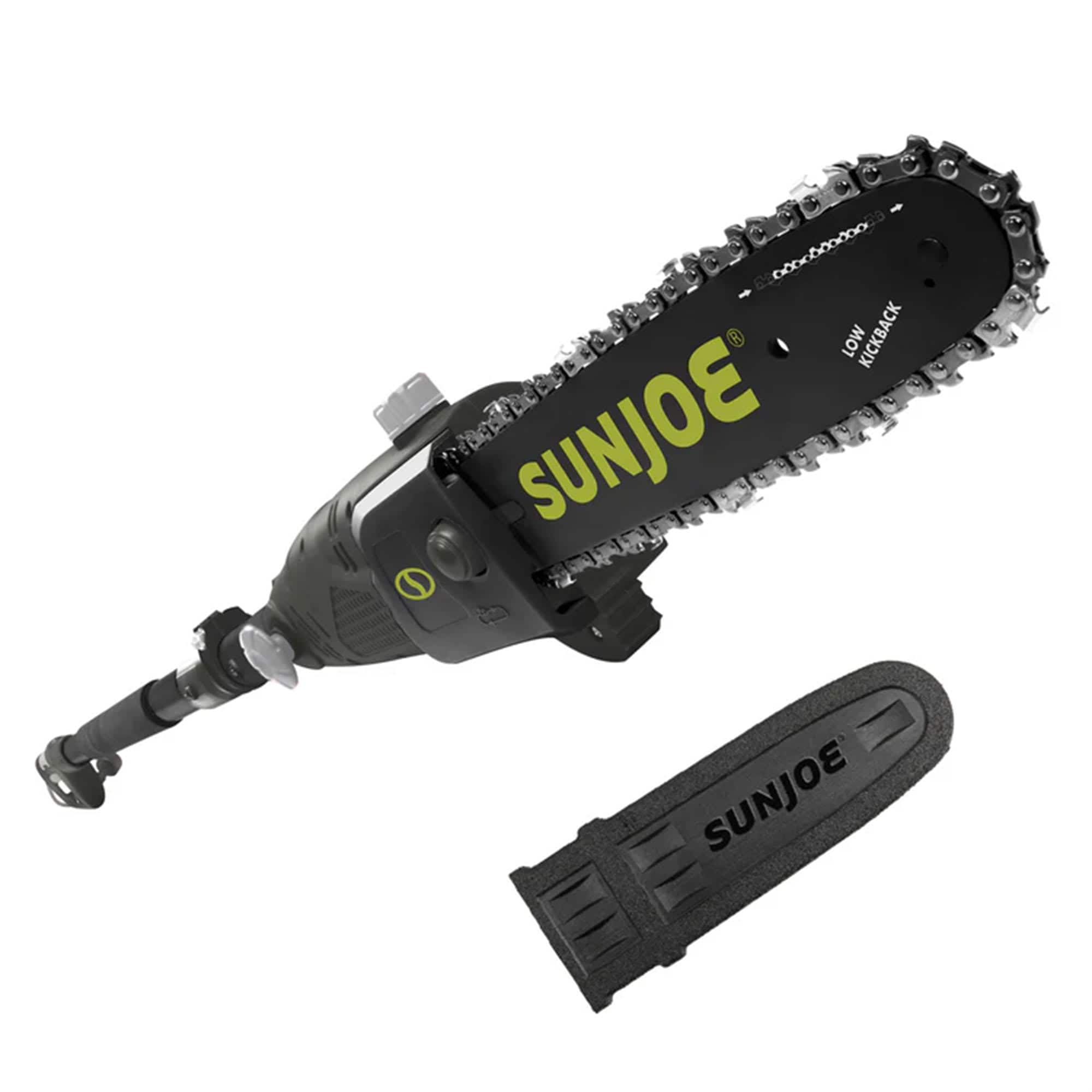 Sun Joe 77514 SWJ803E 10 Inch 8 Amp Electric 15 Foot Telescoping Multi Angle Pole Chainsaw