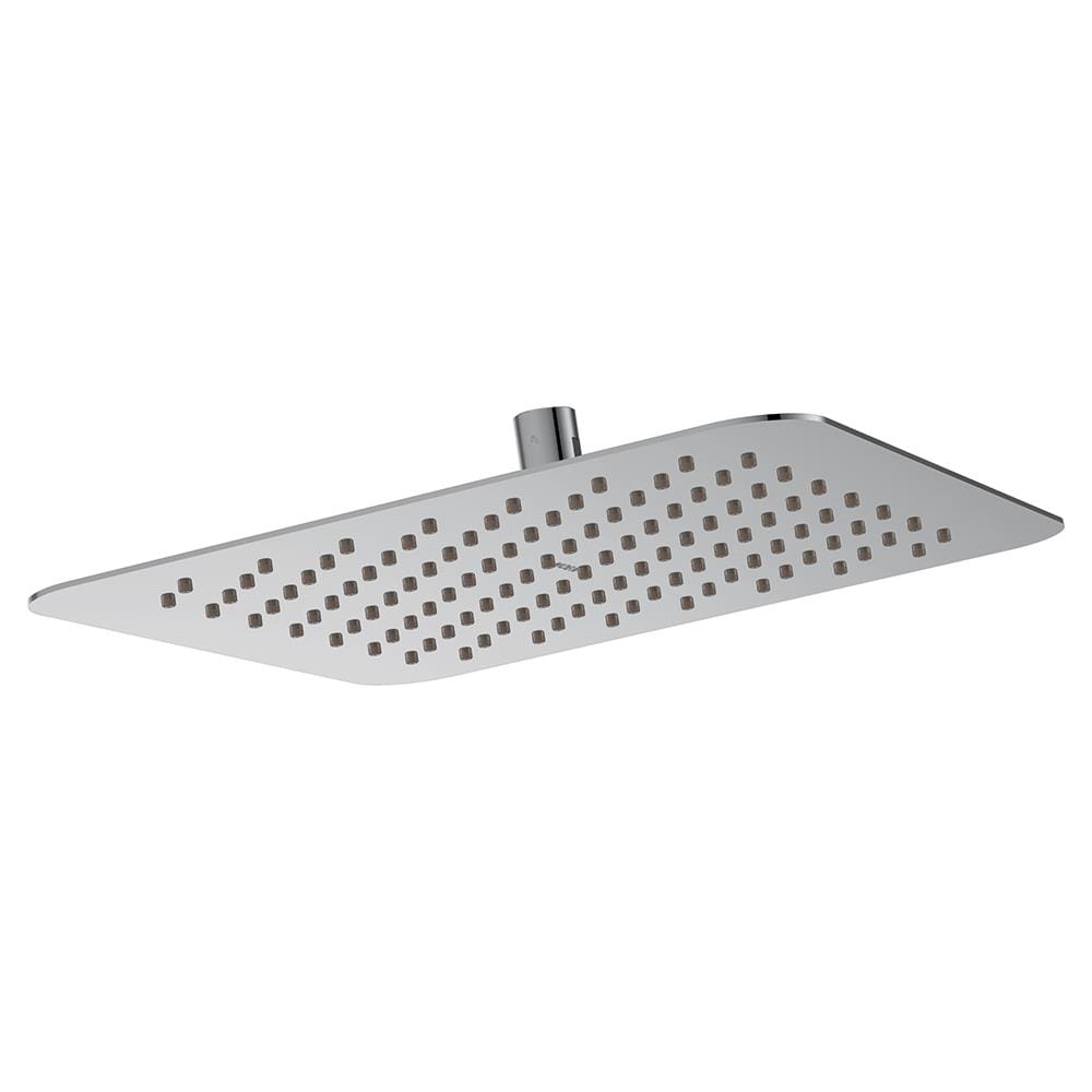 Moen S1004EP 1.0 -Spray Chrome 12.0-in Rectangle Fixed Rain Shower Head 1.75 GPM