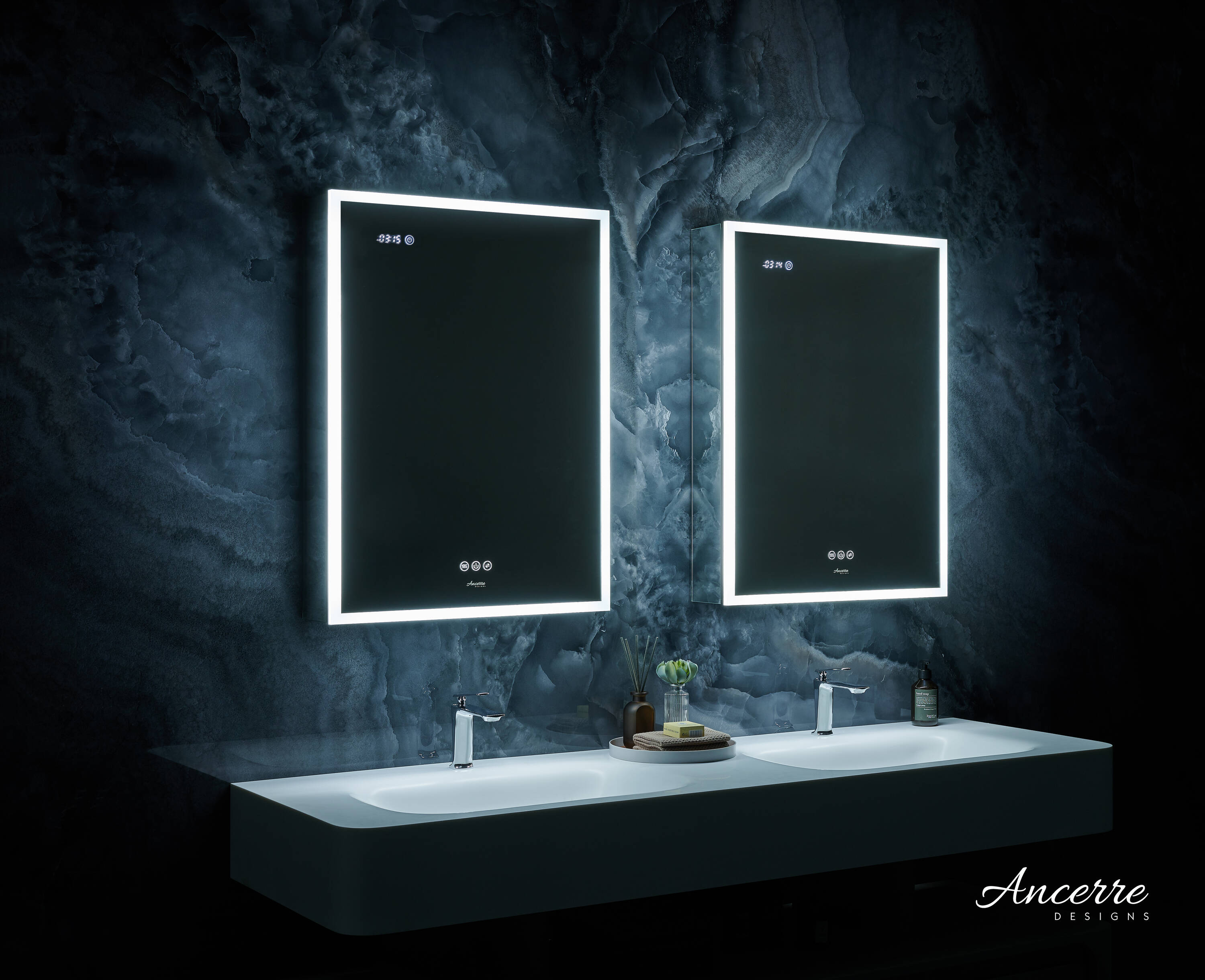 Ancerre Designs LEDM-PAGANI-24-L Bathroom-Medicine-Cabinets - View #11