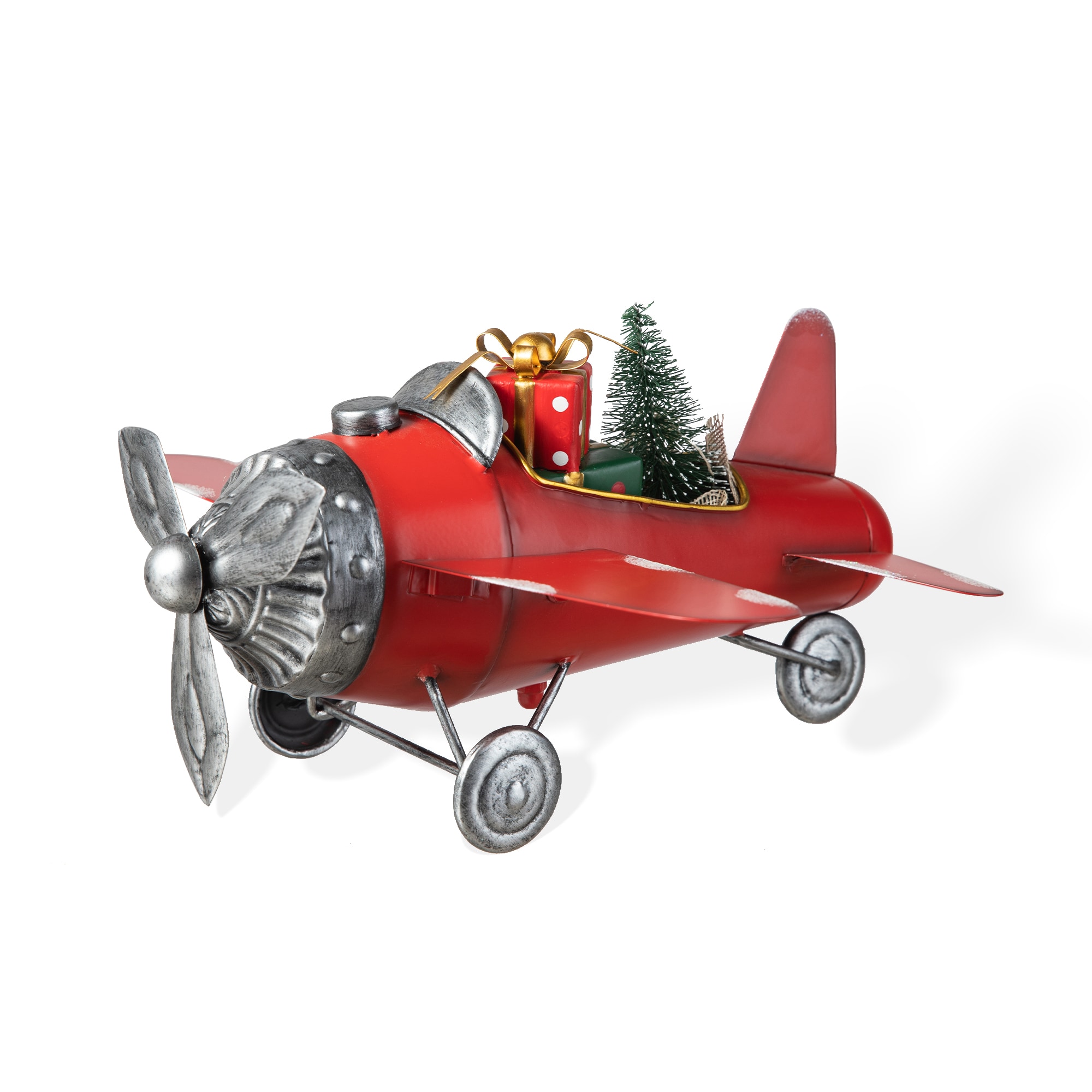 Glitzhome 2009900057 6.5-Inches Tabletop Decoration Merry Christmas Christmas Decor