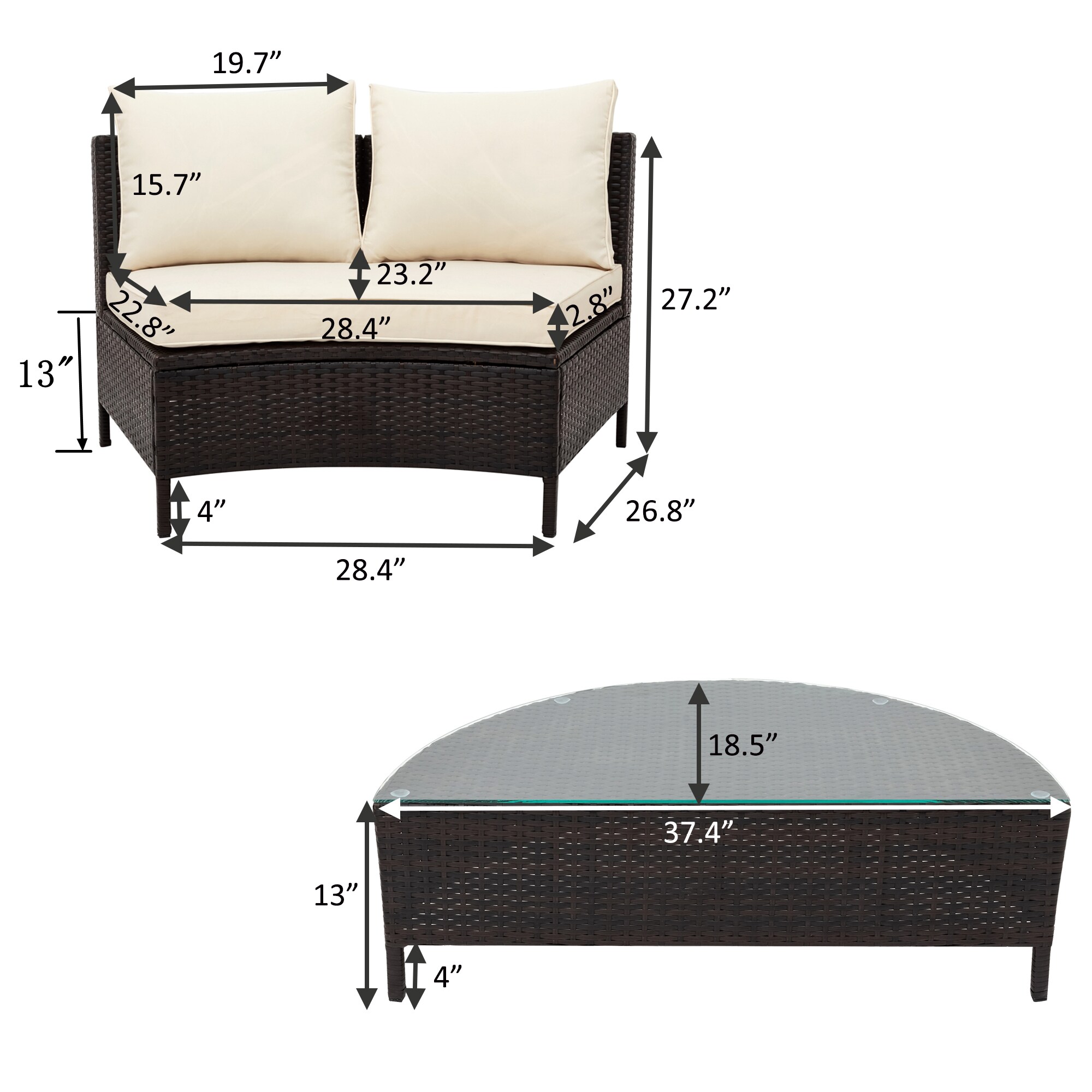 Flynama YC-V-0149AAA Patio-Conversation-Sets - View #14