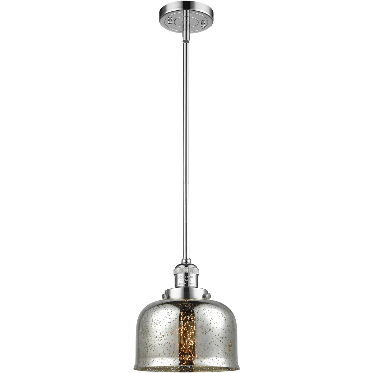 Innovations Lighting 1425713 201S-PC-G78-LED Franklin Restoration Bell Mini Pendant