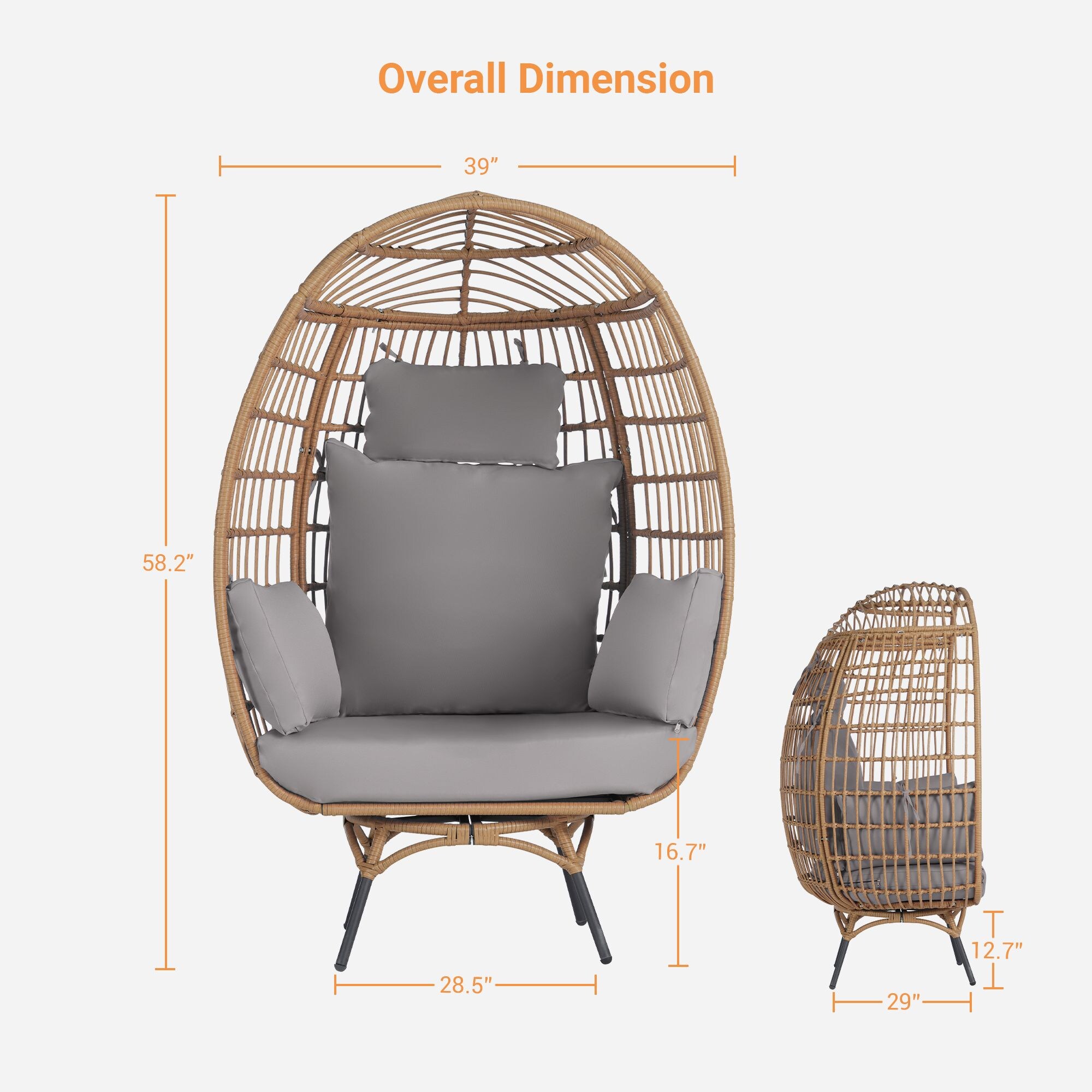 SANSTAR L-RJDC63LY-BB Patio-Chairs - View #3