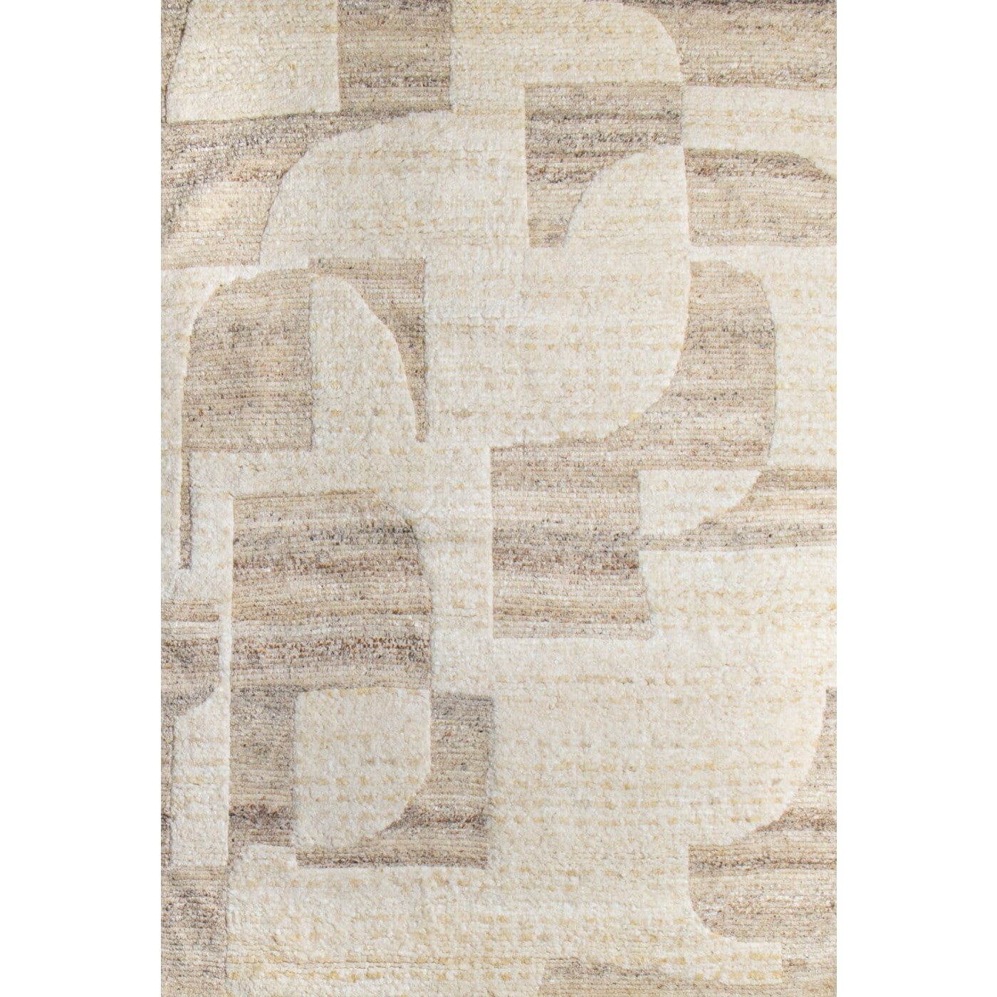 Bashian 649652328003 Marrakesh 5 x 8 (ft) Wool Camel Rectangular Indoor Tribal Moroccan Area rug