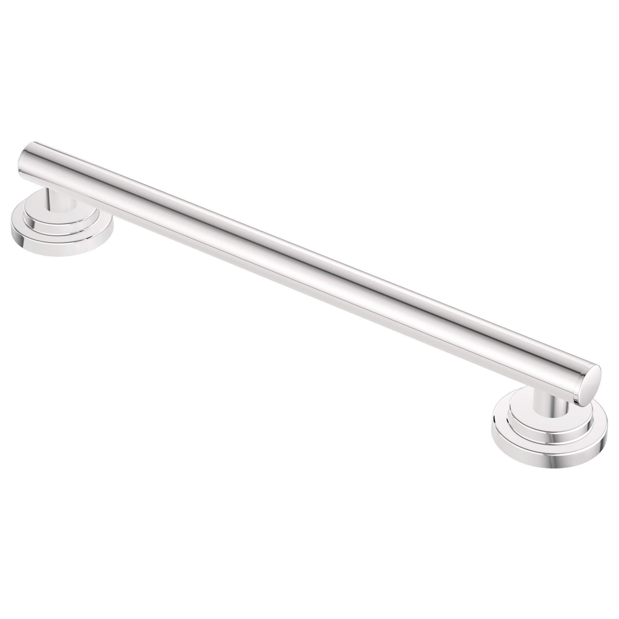 Moen YG0742CH Iso 42-in Chrome Wall mount ADA Compliant Grab Bar ( 300-lb Weight Capacity )