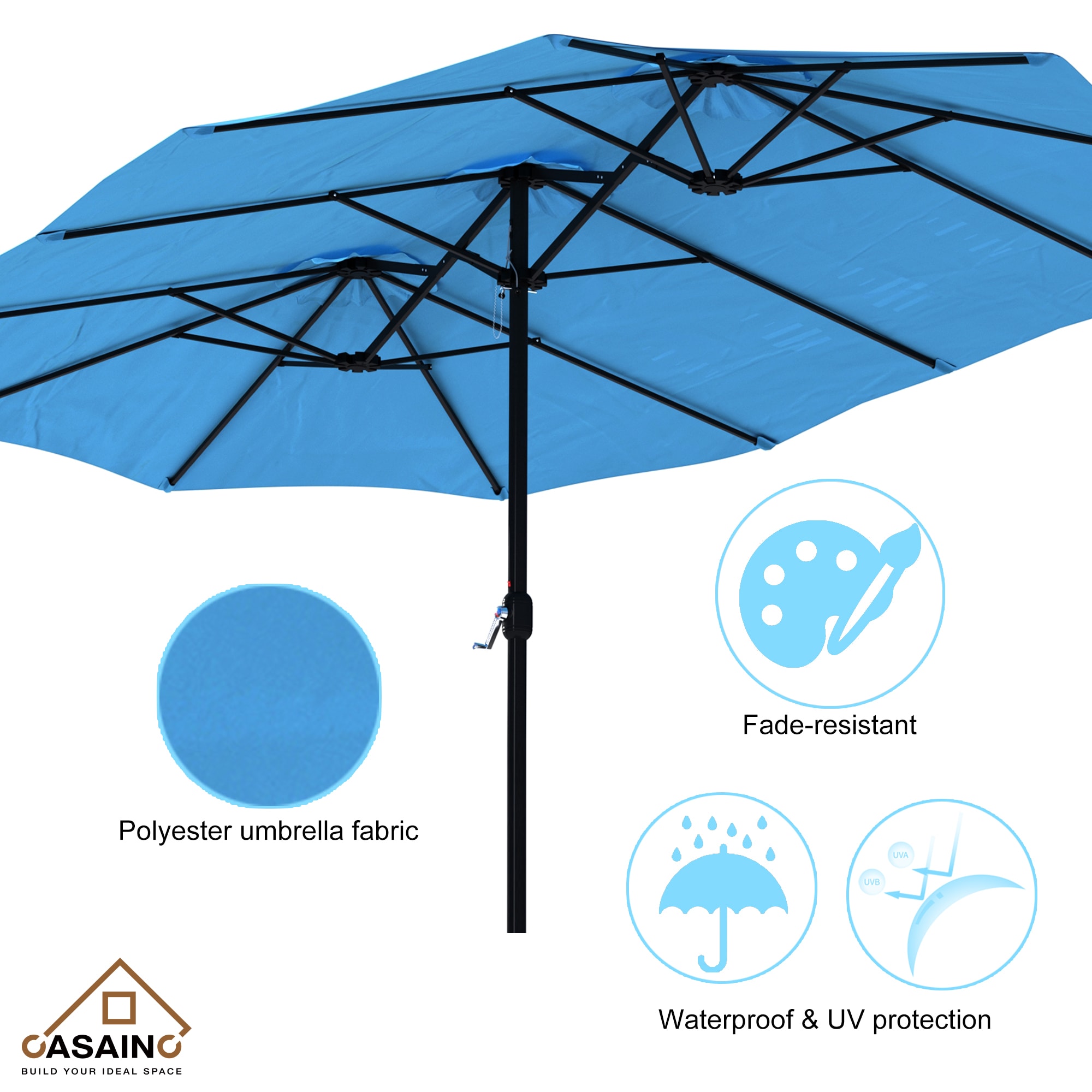CASAINC WF-OP3928NY-LA Umbrellas-2 - View #6