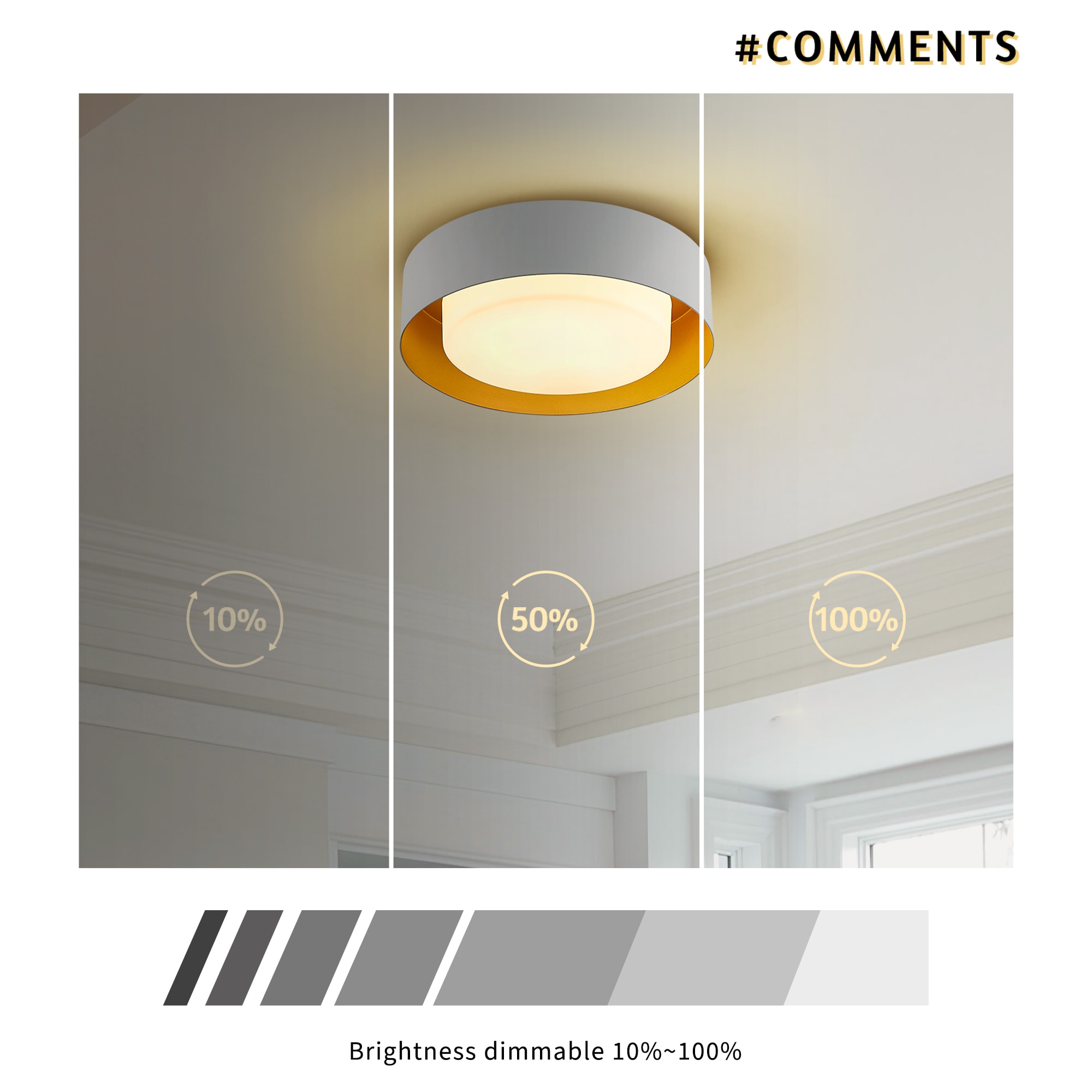 LTMATE LSC3336-290-WH LED flushmounts - View #3