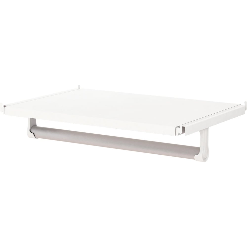 Closets by Liberty HS1100-RW-24 20.748-in W x 14.8819-in D Classic Whi Solid Shelving Wood Closet Shelf