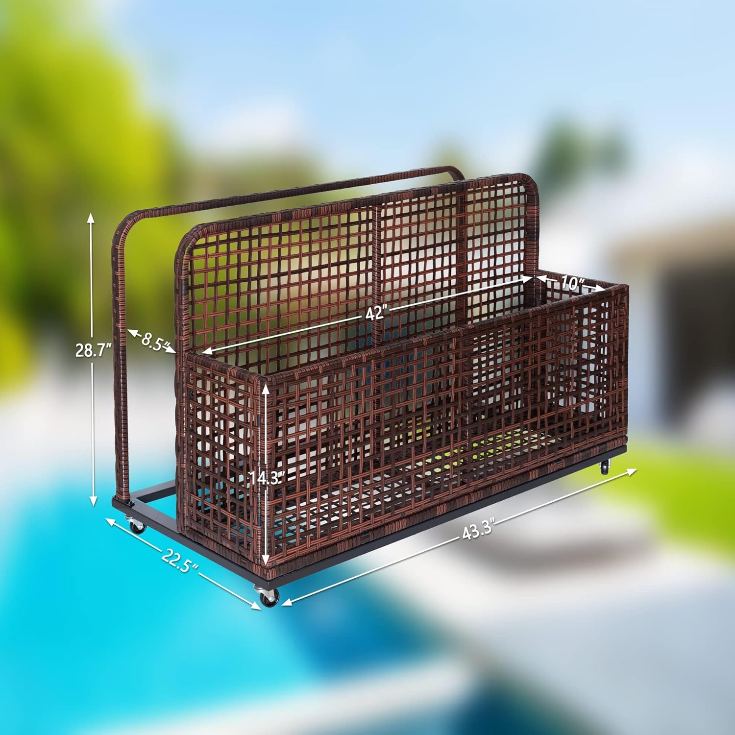 Qeetex DHZ-PHO-0YOCP5HX Pool-Organization-Storage - View #5