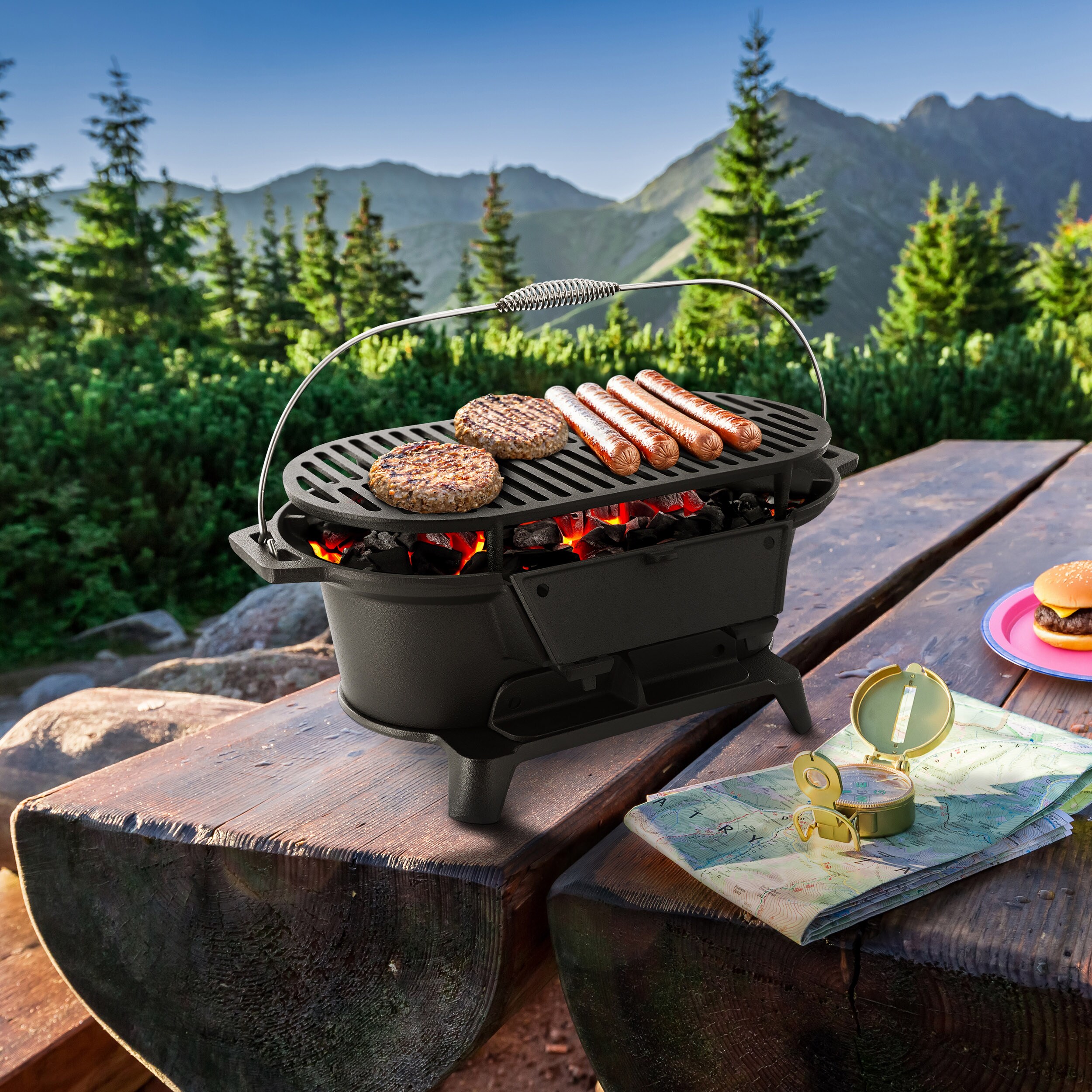 MegaChef 962124345M Charcoal-Grills - View #8