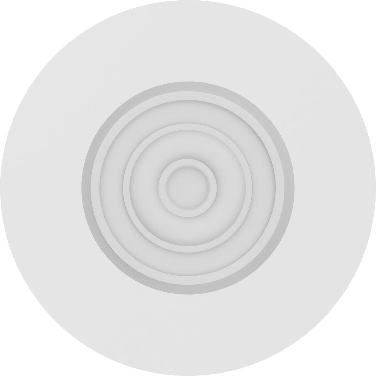 Ekena Millwork ROSP060X060X050GRY02 rosettes - View #2