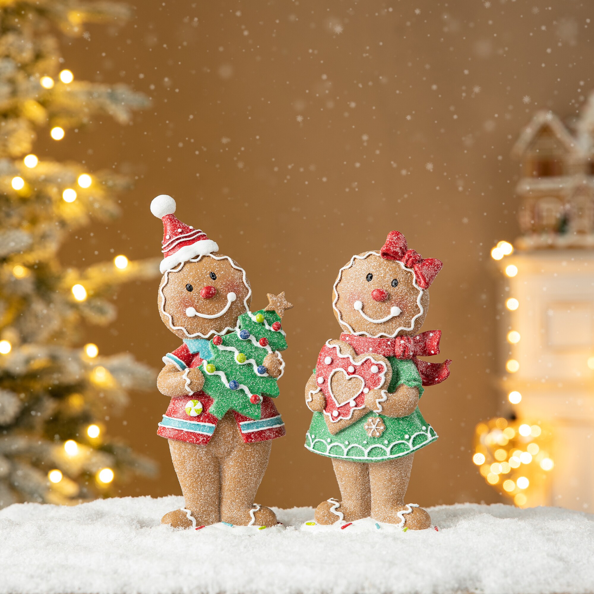 Glitzhome 2038500010 Table-Christmas-Decorations - View #6