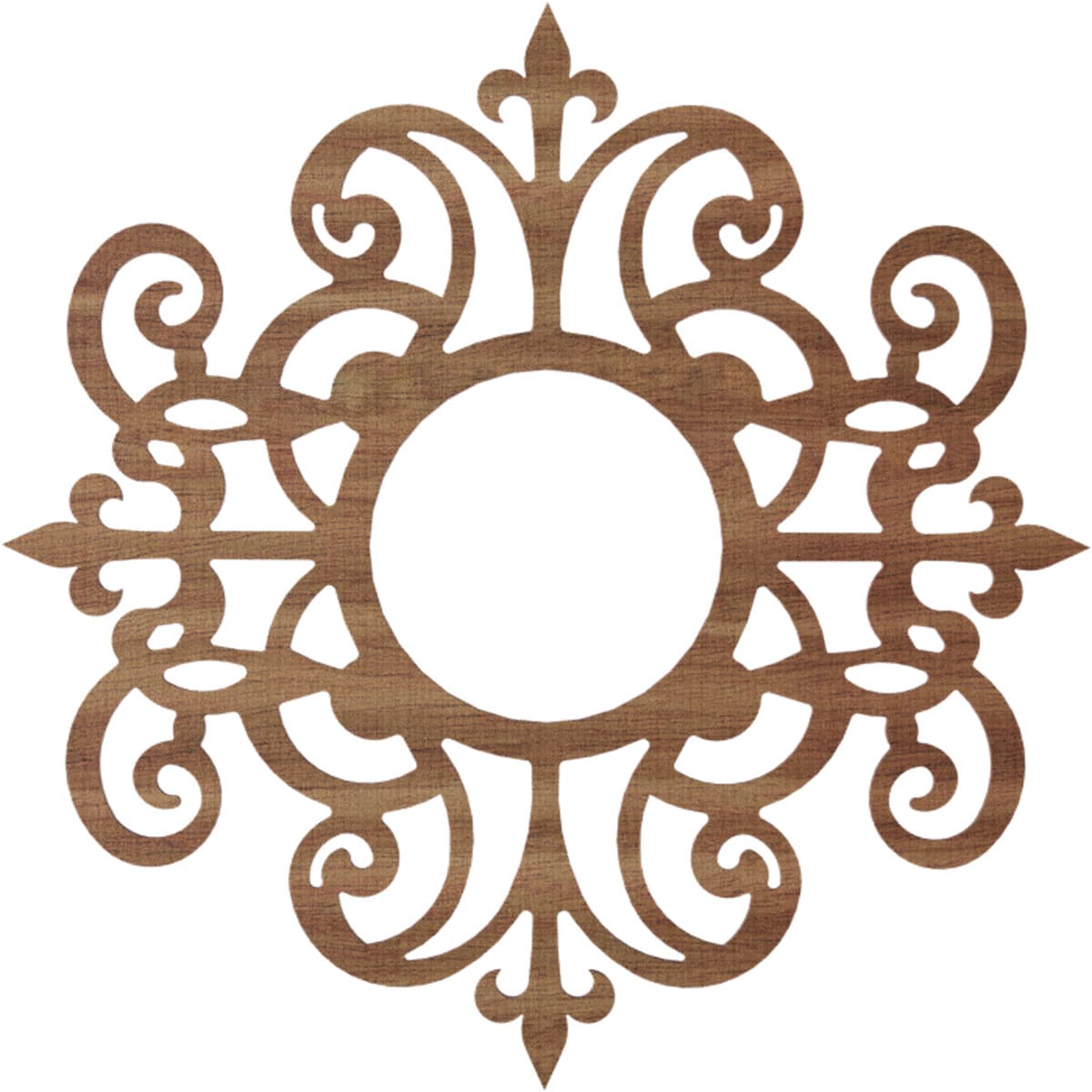 Ekena Millwork CMWP24X24X0250DIWA Ceiling-Medallions - View #4