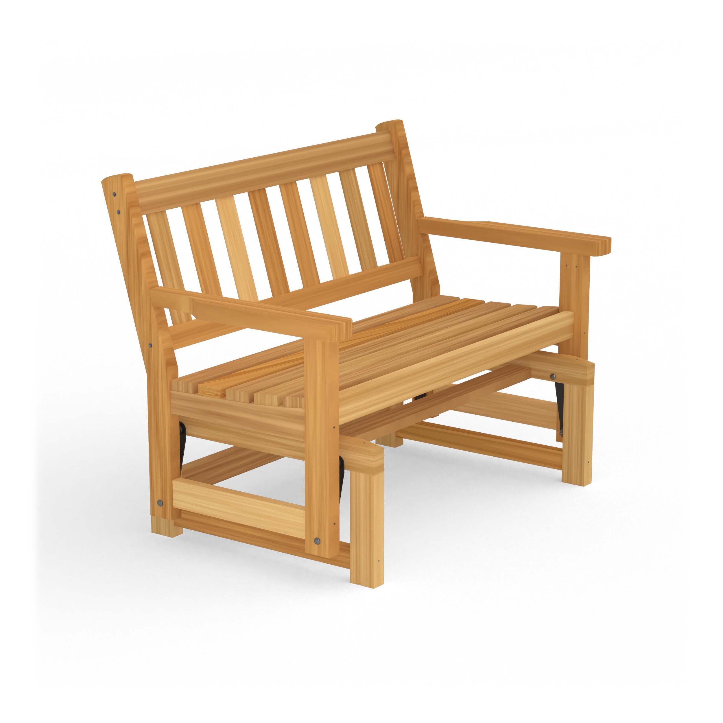 lowes glider bench