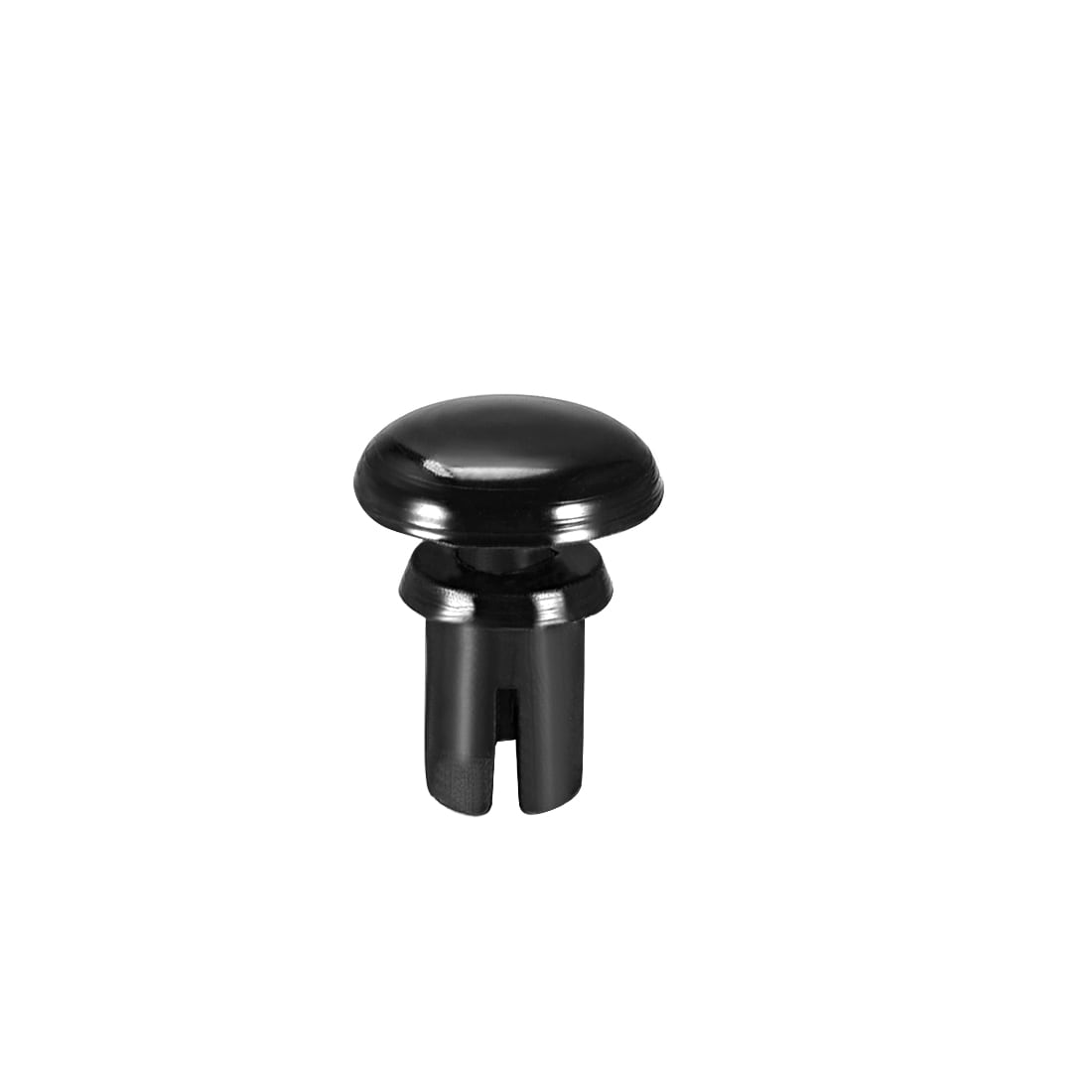 Unique Bargains Push Clips Rivets 3.5mm x 4.5mm PCB Circuit Panel Nylon Fasteners Black 50pcs #S26032600UX1641