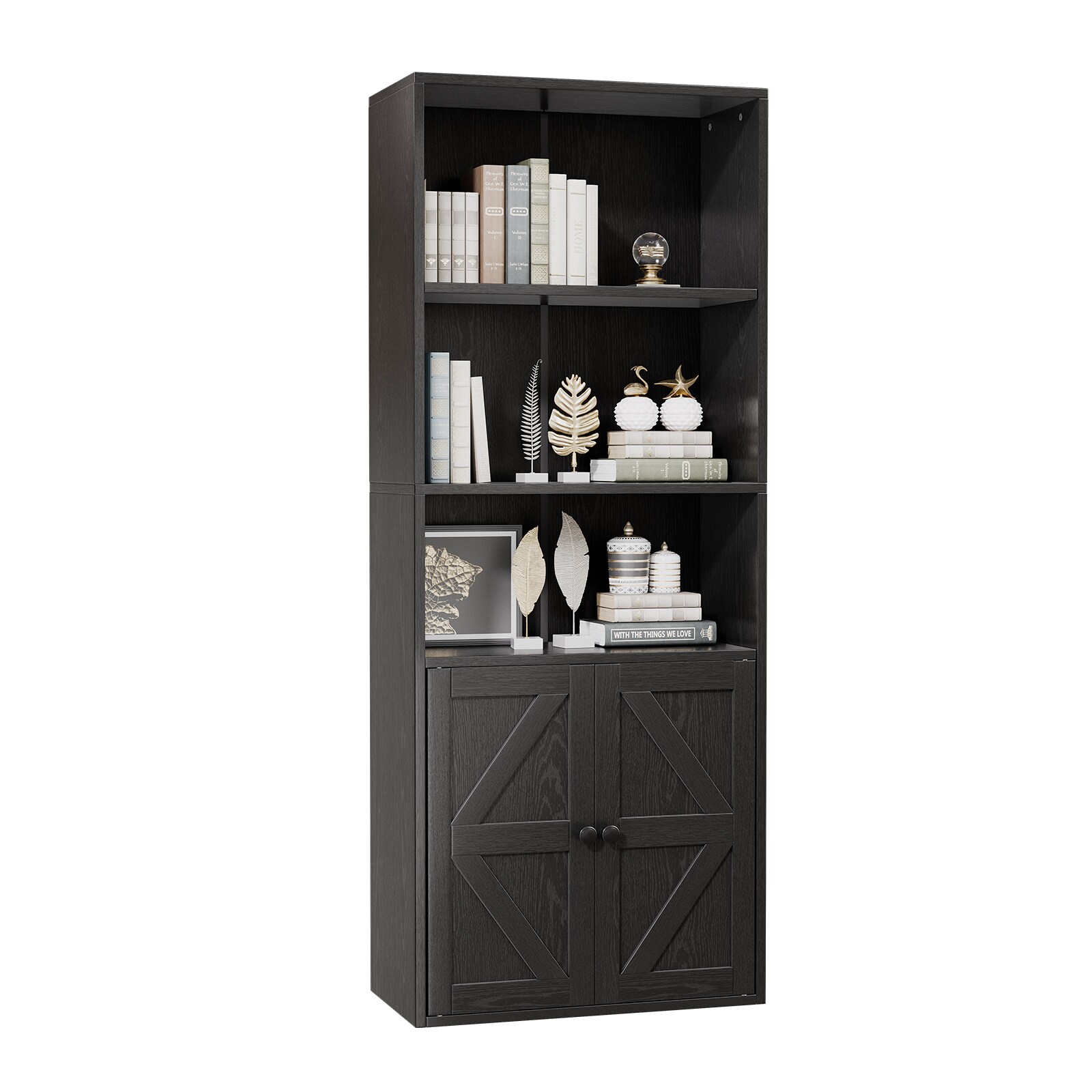 JEAREY JE-MHWKQC-WH-Q bookcases - View #2