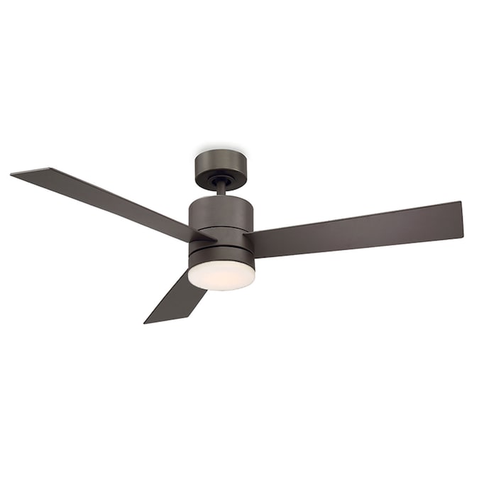 Modern Forms Axis 52 In Bronze Led, Battery Operated Ceiling Fan Lowe S