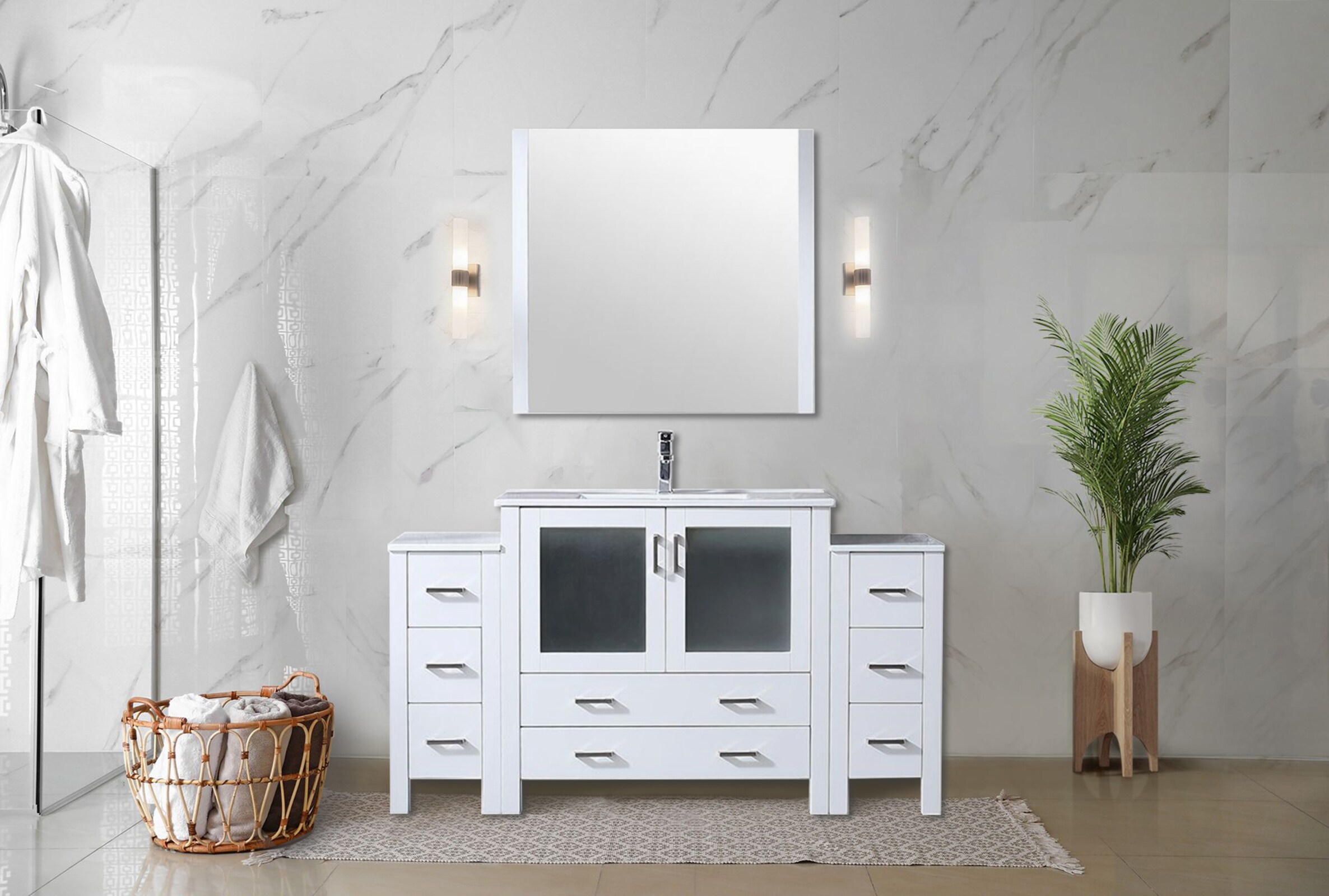 Lexora LVV60D24A600 Bath-Vanity-Combo - View #6