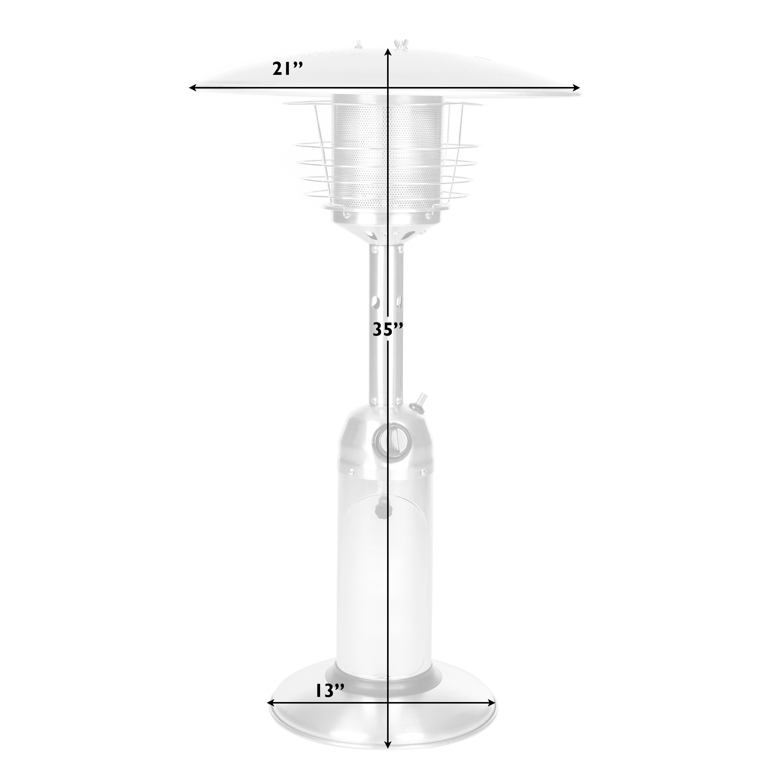 Fire Sense 60262 Outdoor-Gas-Patio-Heaters - View #6
