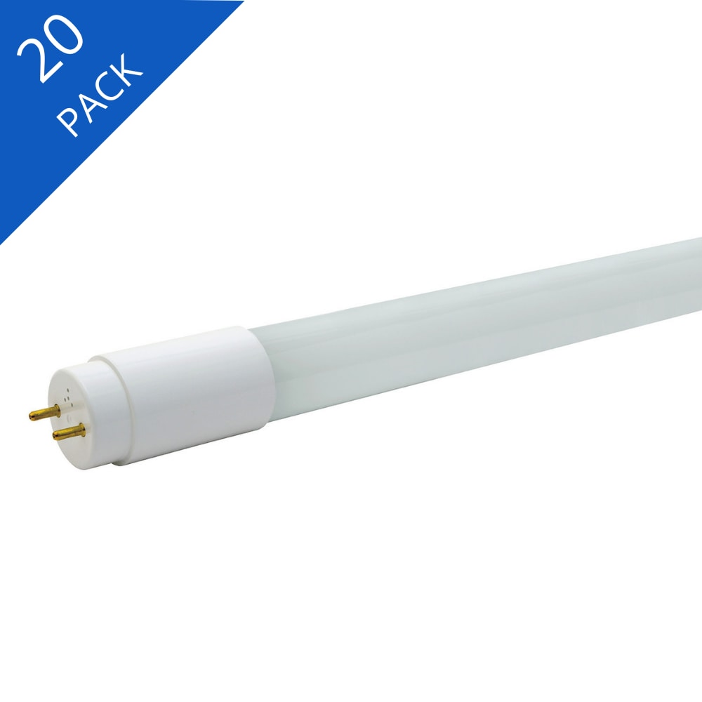 LOT OF 10 GE LED 32-Watt EQ 48" Cool White Linear LED Tube Light Bulb 