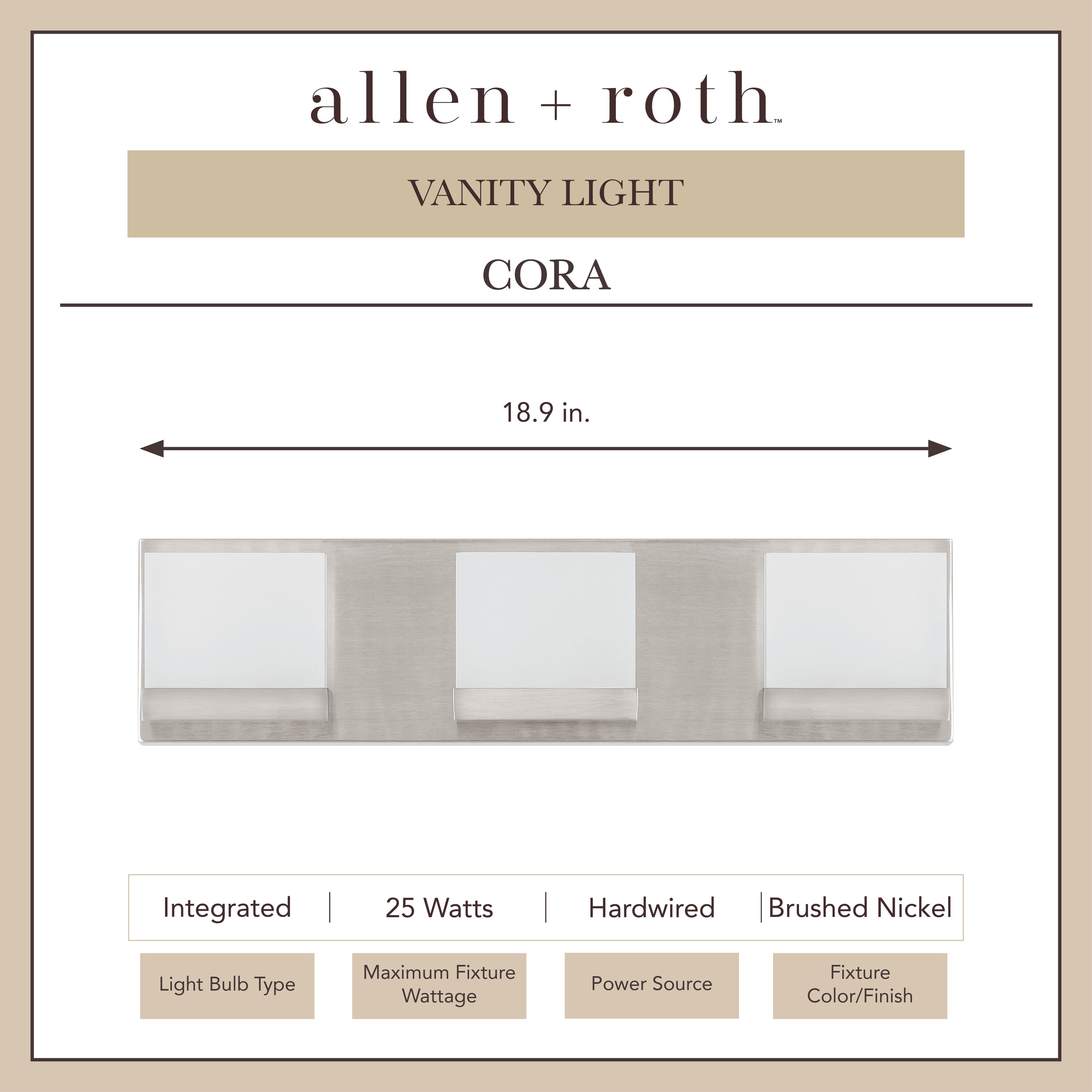 allen + roth VBL17-3BNK b089995 - View #6