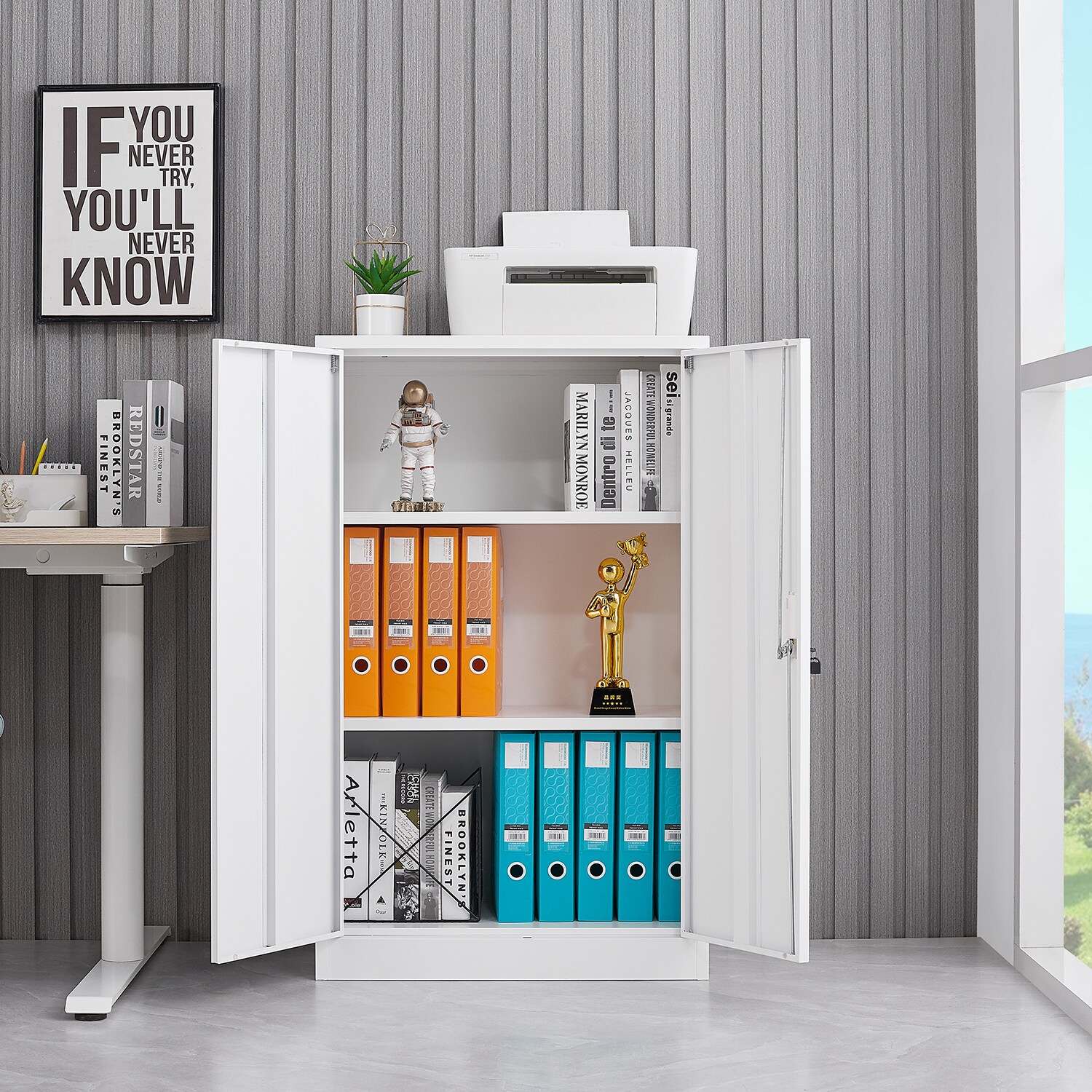 SINOFURN SYC030004BK Filing-Cabinets - View #18