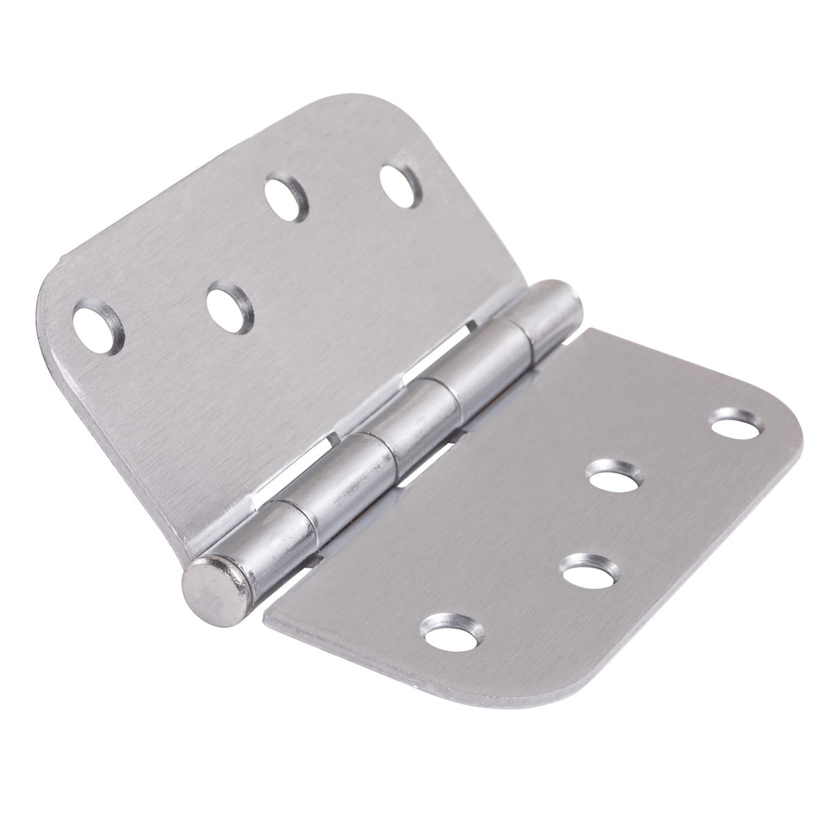 Global Door Controls 4-in H x 5/8-in Radius Brushed Chrome Mortise ...