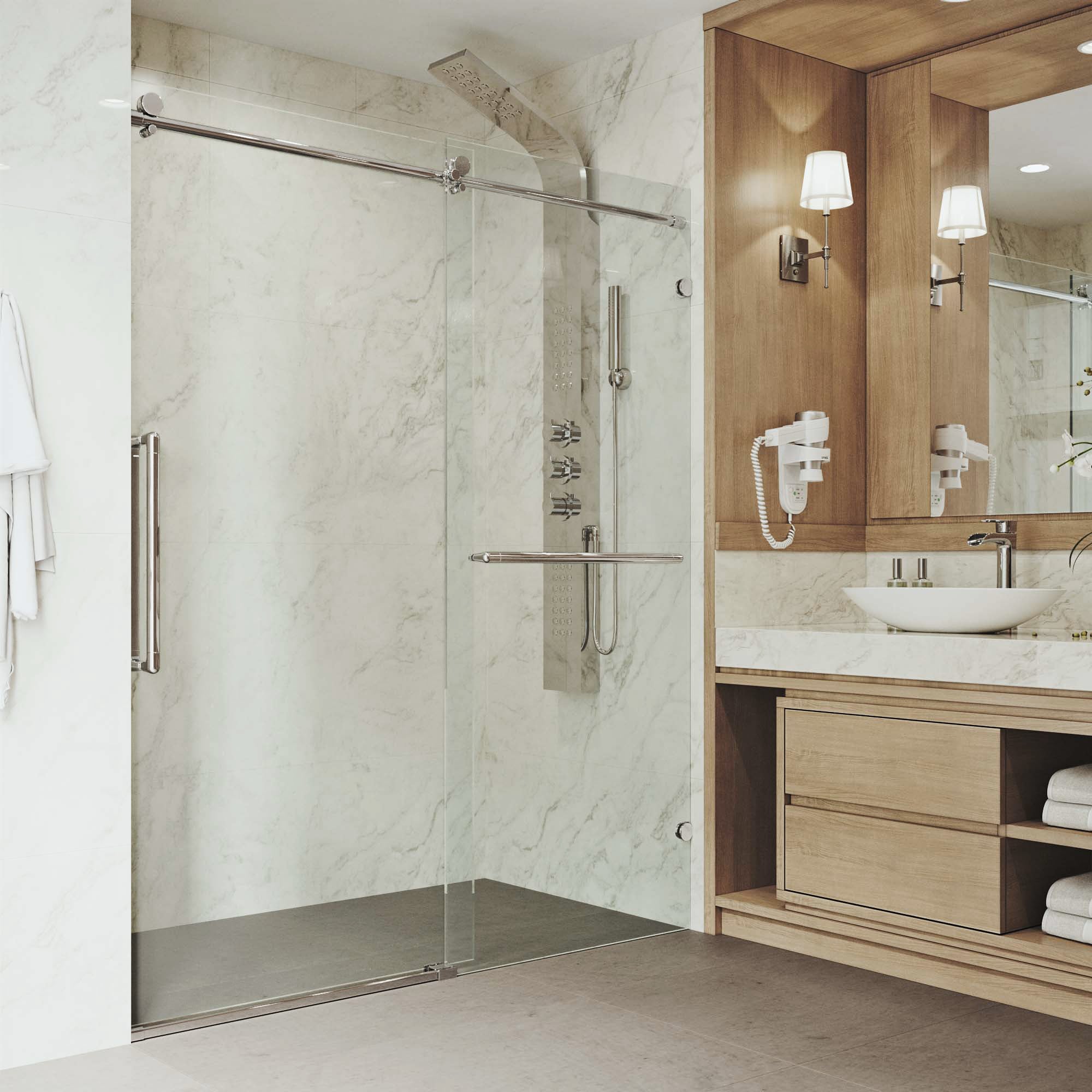 VIGO VG6080STCL7274 Shower-Doors - View #6