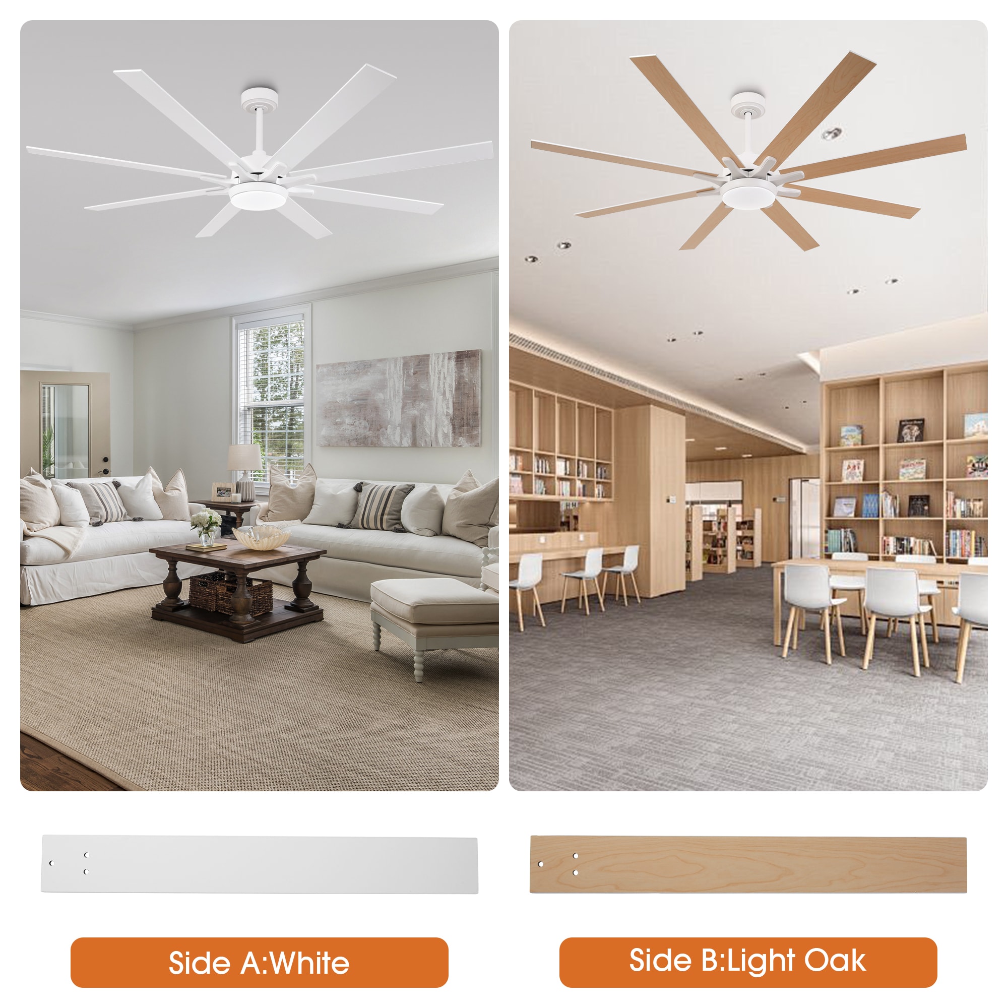 Parrot Uncle F8261WH110V Ceiling-Fans - View #12