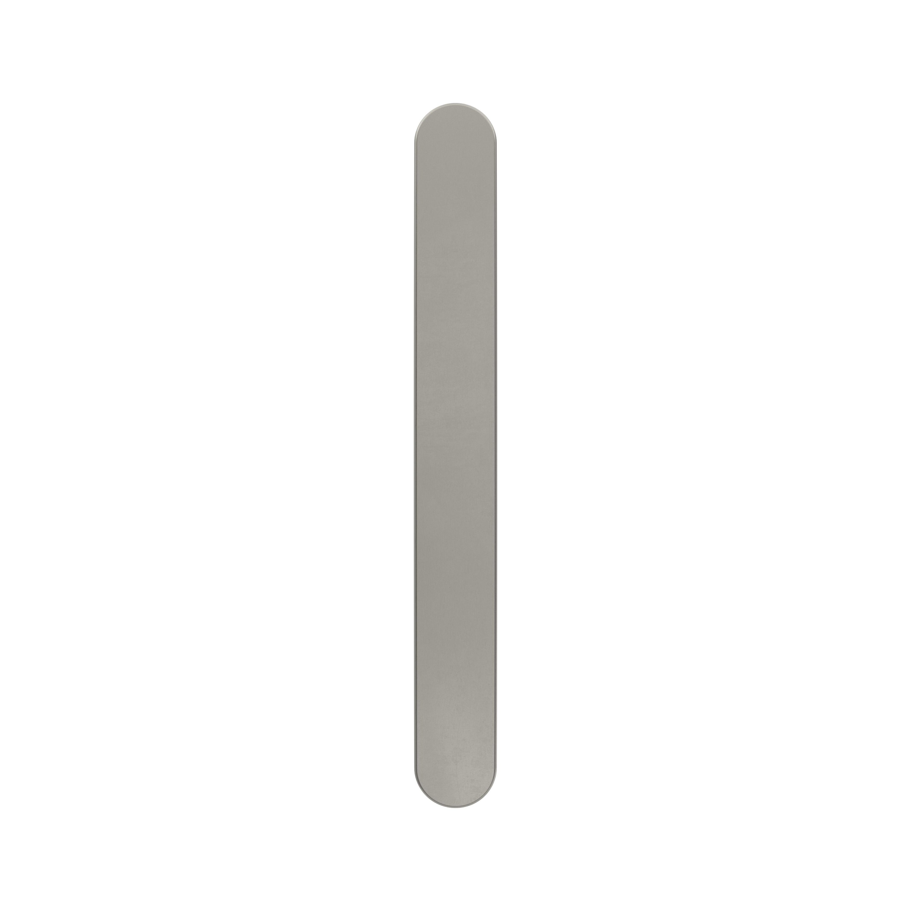 Amerock Rift 3-3/4 inch (96mm) Center-to-Center Satin Nickel Cabinet Pull