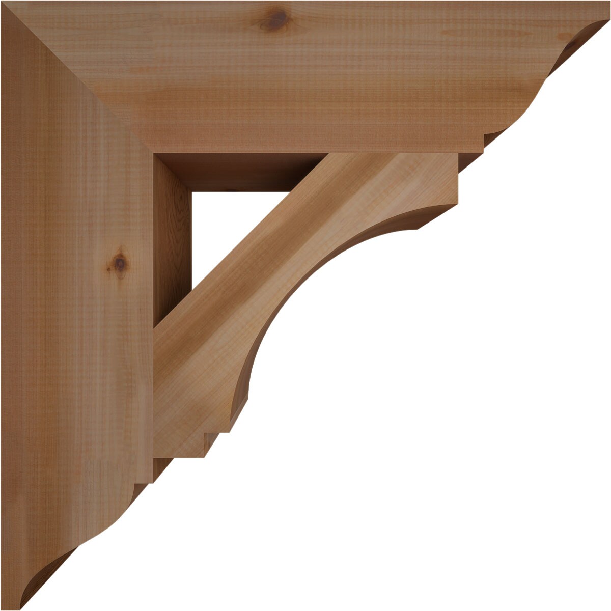 Ekena Millwork BKT06X24X24IMP01SWR Exterior-Brackets-Braces - View #3