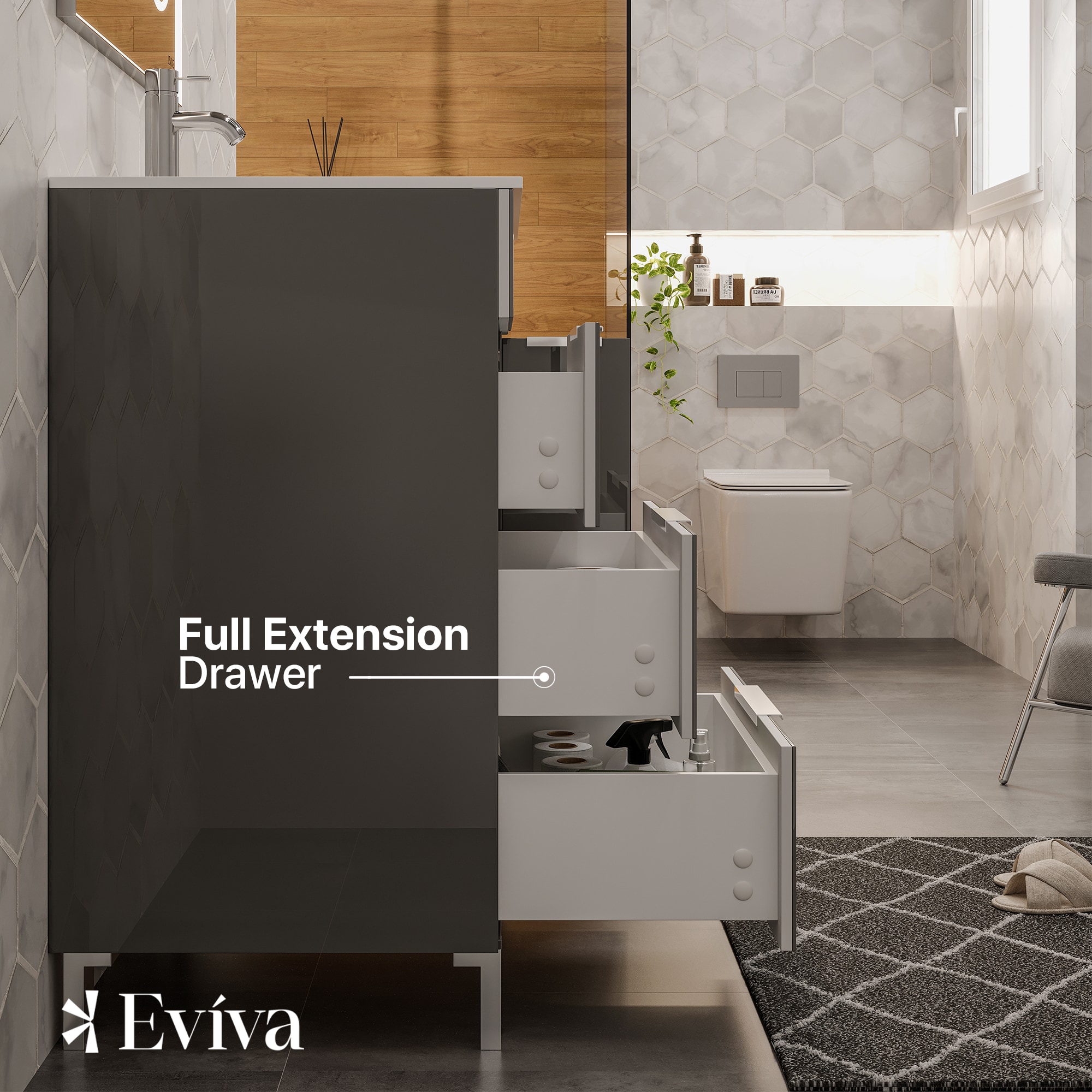 Eviva EVVN530-28GR Bath-Vanity-Combo - View #4