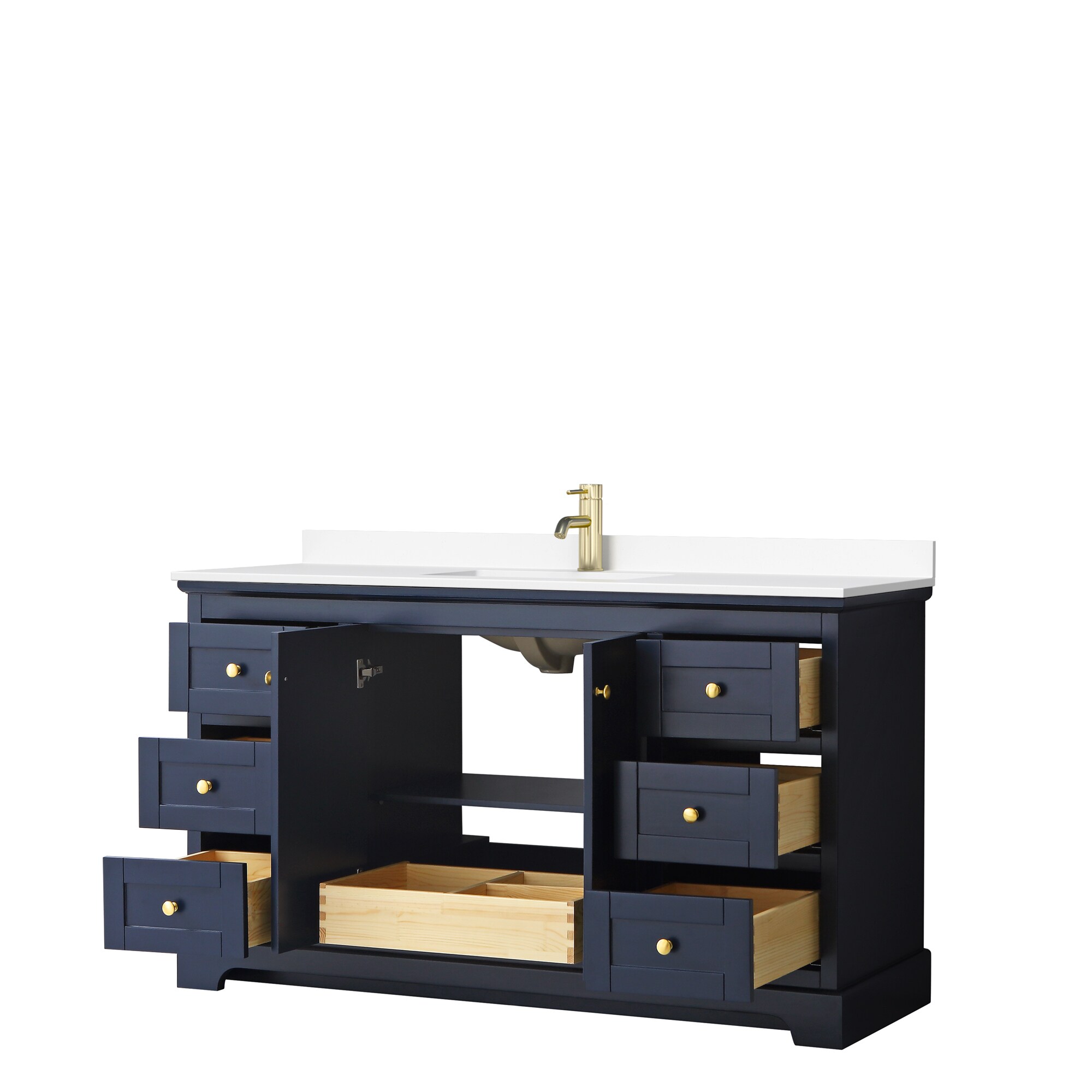 Wyndham Collection WCV232360SBLWCUNSMXX Bath-Vanity-Combo - View #3