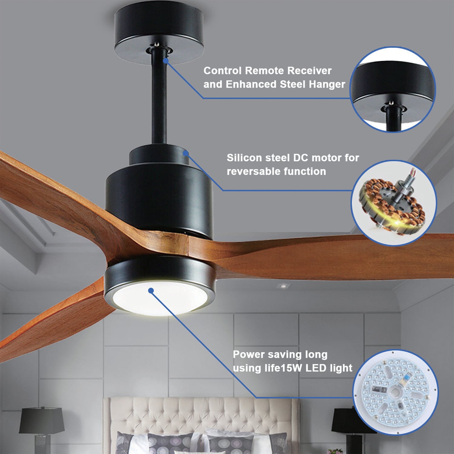 Maincraft D01-CF030 Ceiling-Fans - View #3