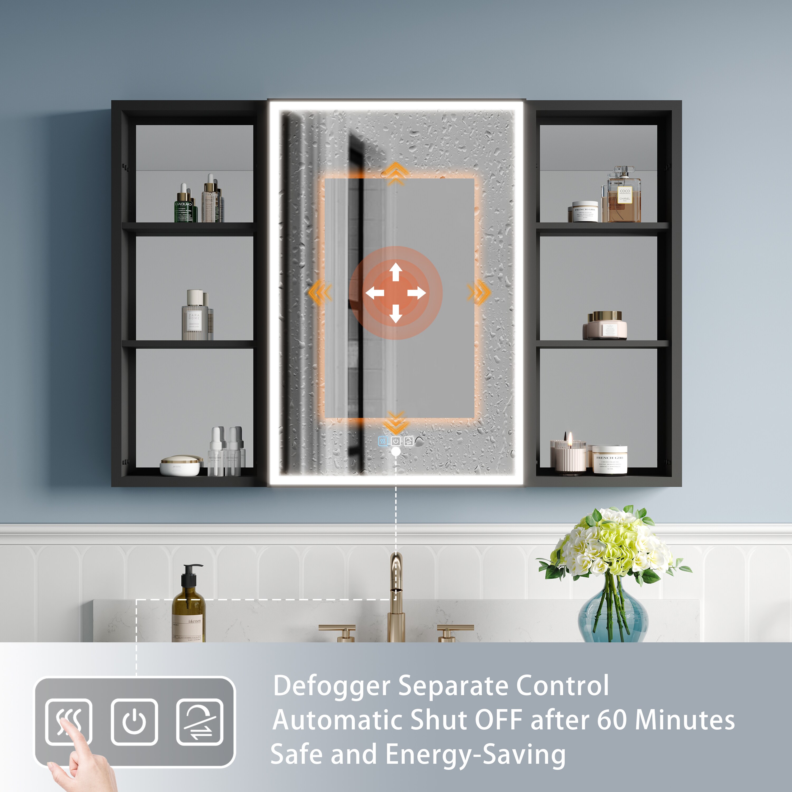 CALVON CLW12MC2030LMC Bathroom-Medicine-Cabinets - View #2