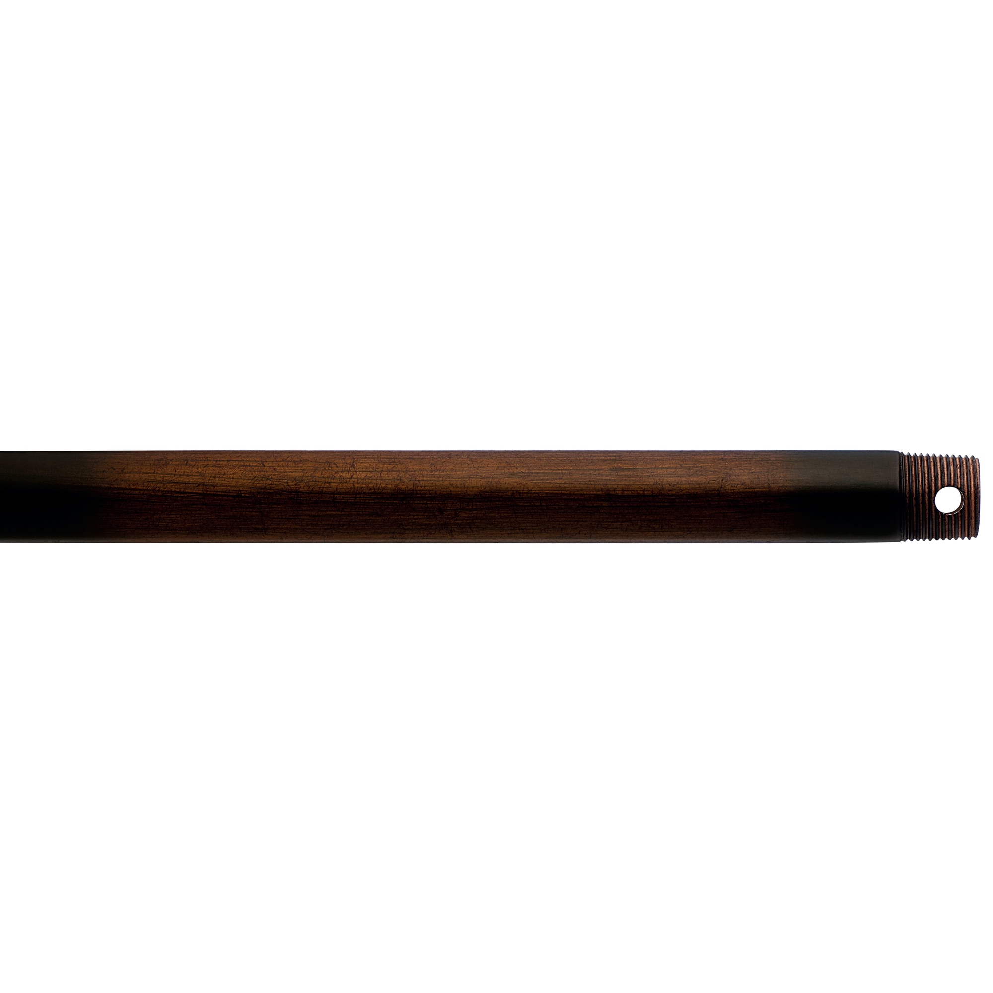 Kichler 360002MDW 24-in Mediterranean Walnut#8482 Steel Indoor Angle Mount Capable Ceiling Fan Downrod